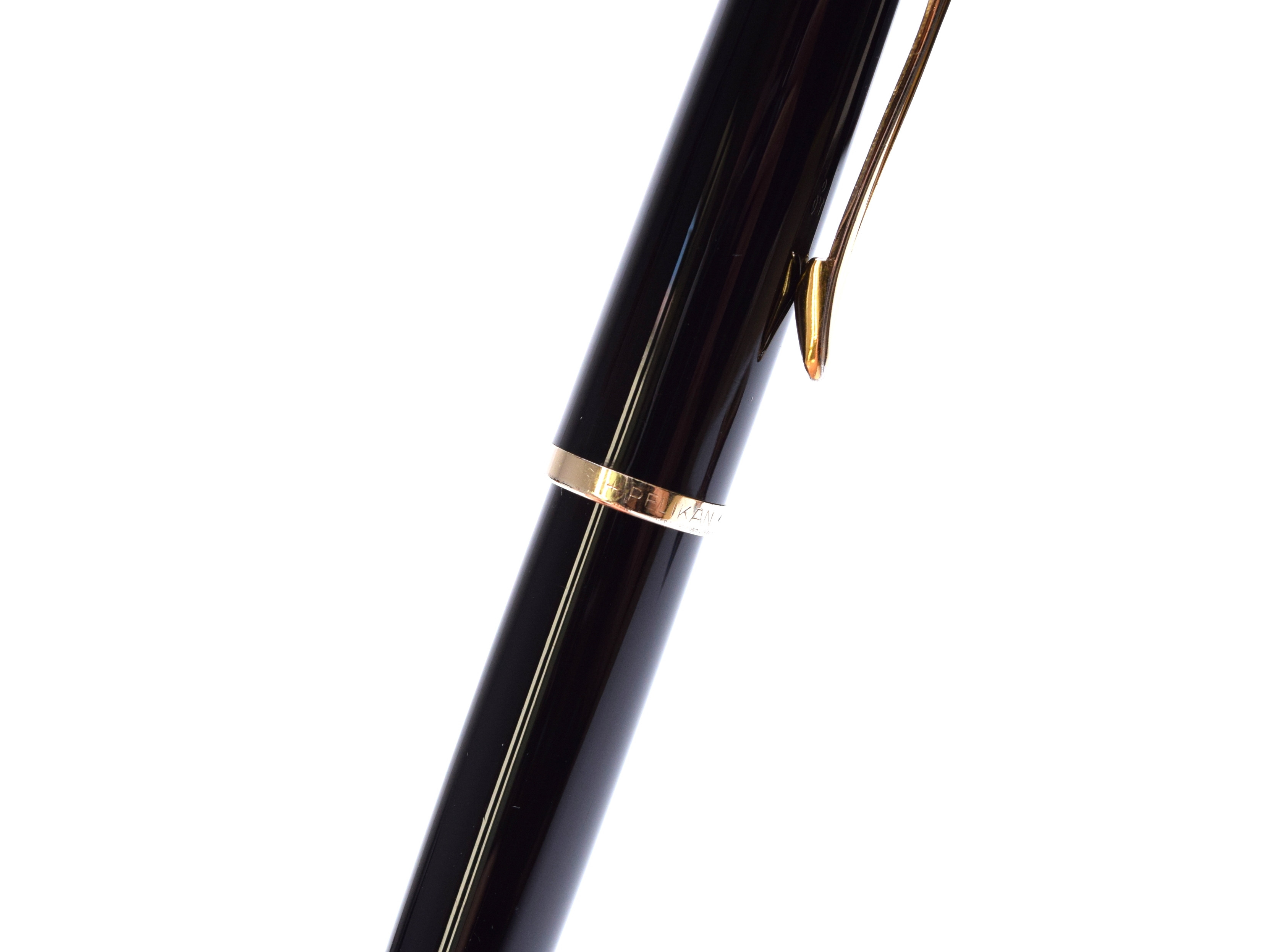Rare 1956 Pelikan 140 All Black Gunther Wagner Super Flexible 14K