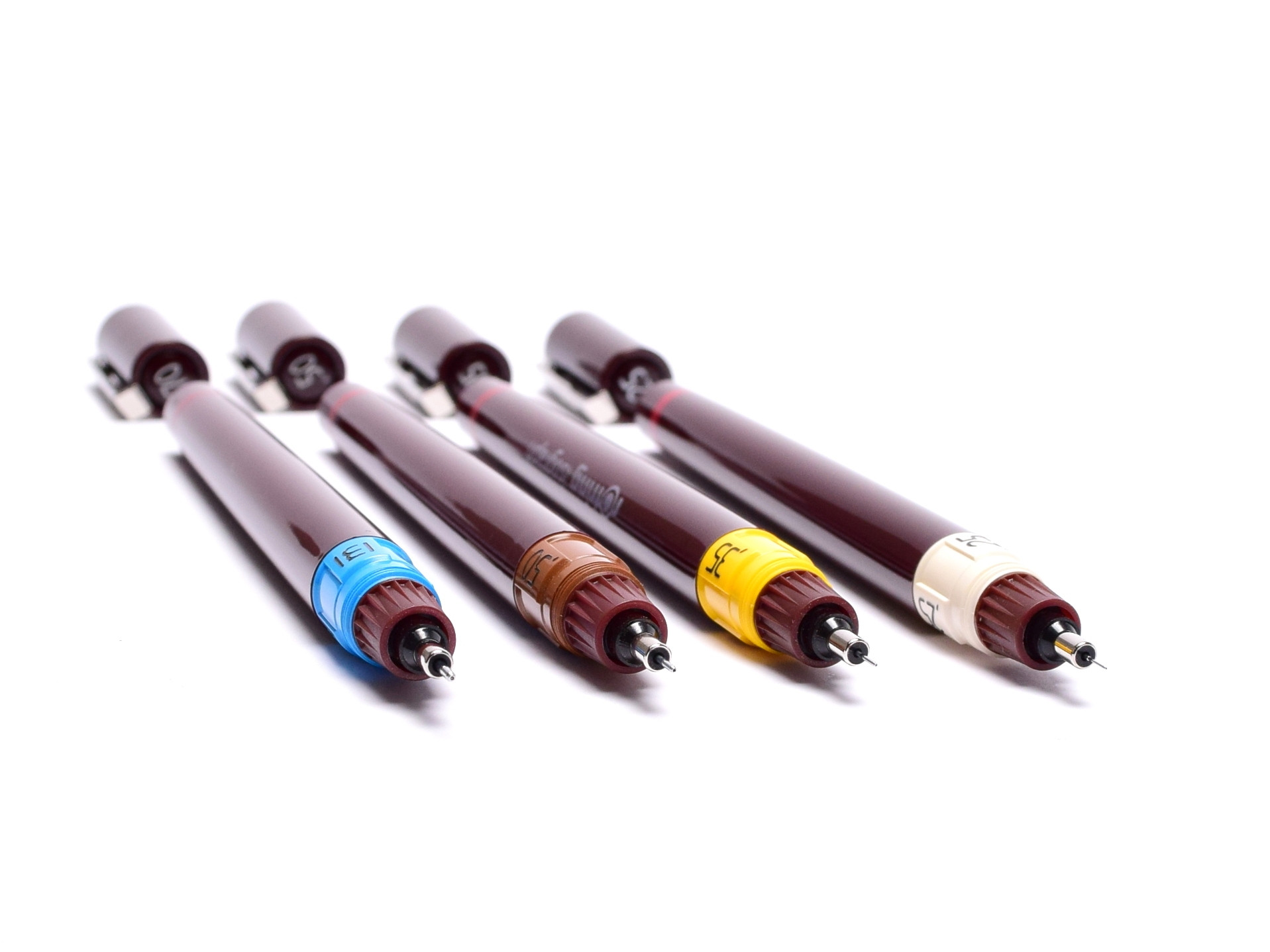 Nos Vintage Rotring Isograph 4 Technical Pens 0 25mm 0 35mm 0 50mm 0 70mm Ink Tube Pen Station Set In Box R 151973 Built to last a lifetime, rotring 600 pencils and lead holders feature robust brass construction, a comfortable knurled grip section, and other great features. protopens