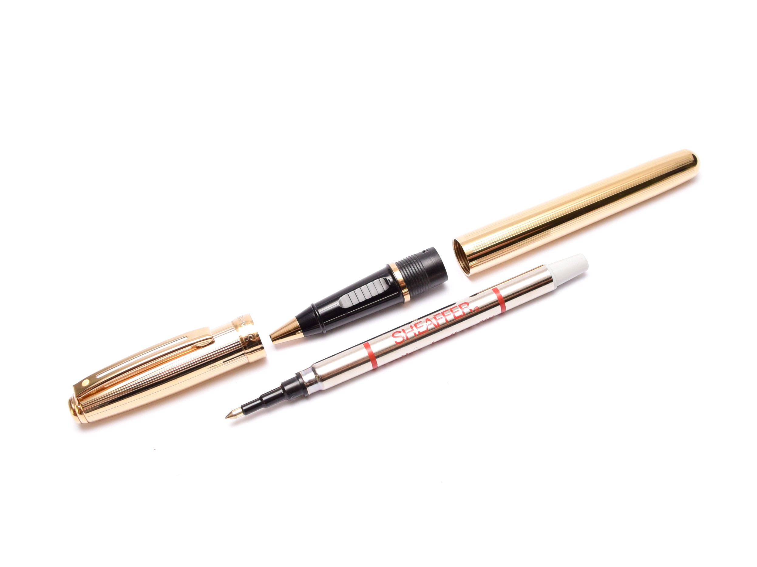 Sheaffer Prelude Fluted Guilloche Design 22K Gold Plated