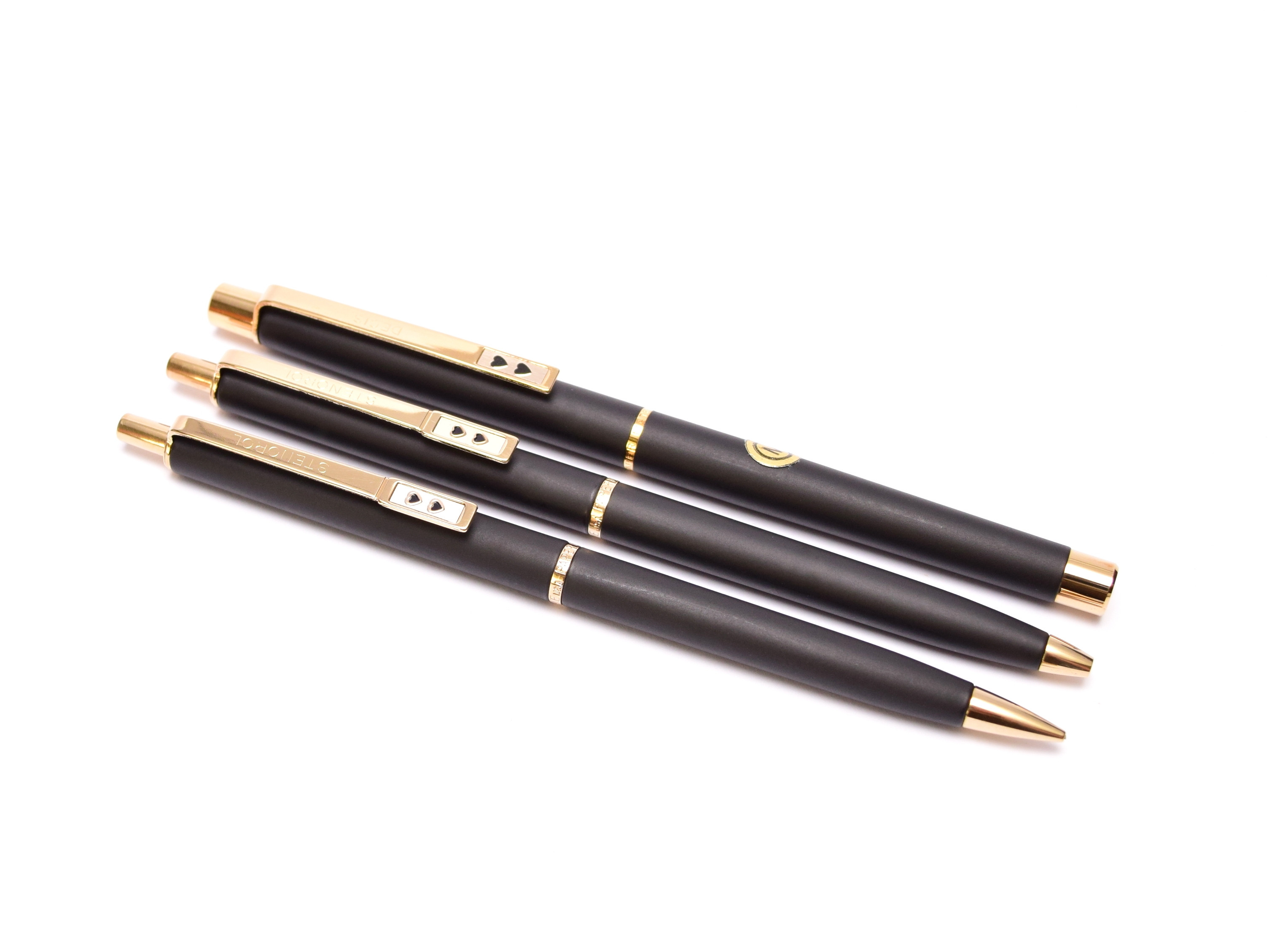  Paper Mate Fountain Pen Brushed Gold Plated Fountain Pen  Medium Nib : Office Products