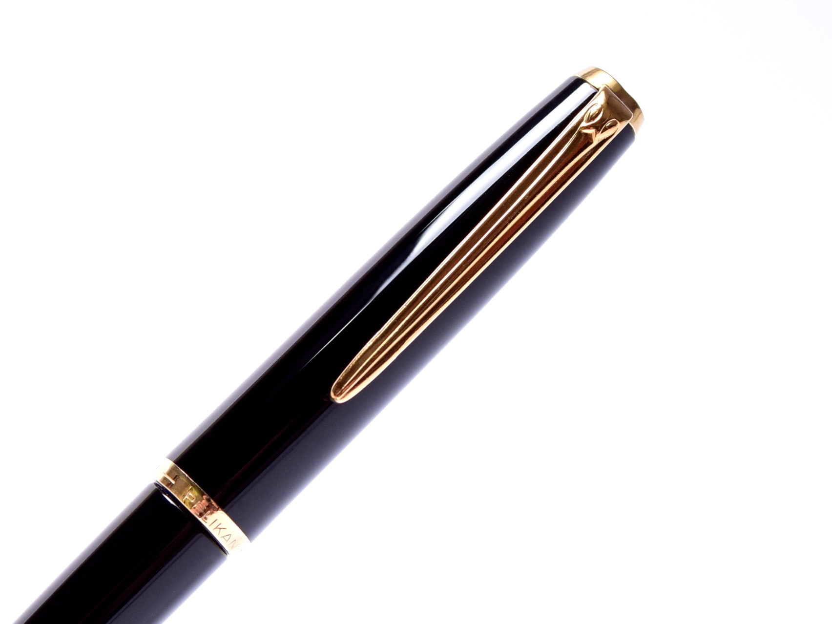 Vintage 1970's Pelikan MK10 Airplane Safe Black Resin EF Nib Fountain Pen