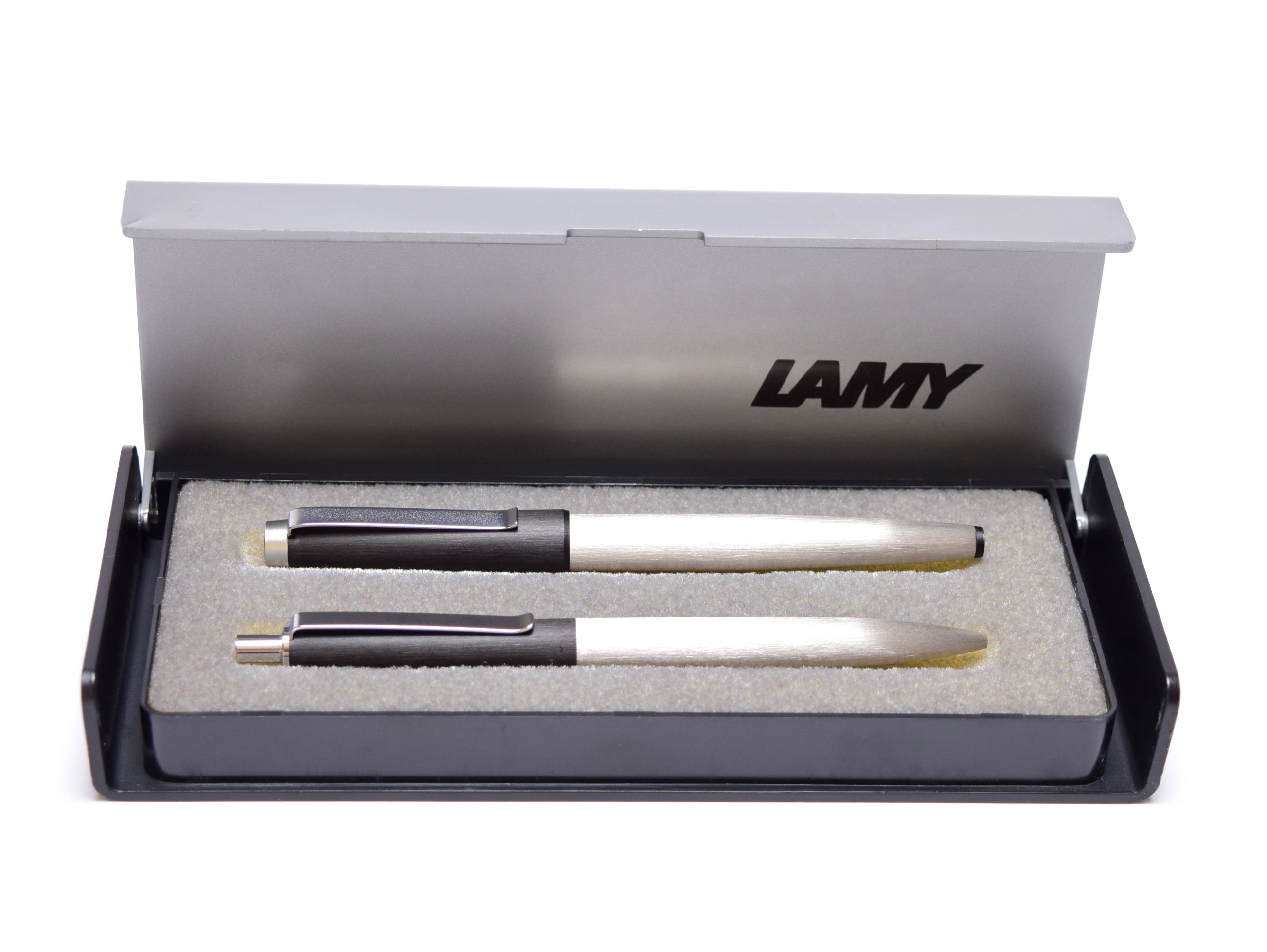Rare NOS 1970s Lamy 25P & 225 Makrolon Matt Black & Brushed