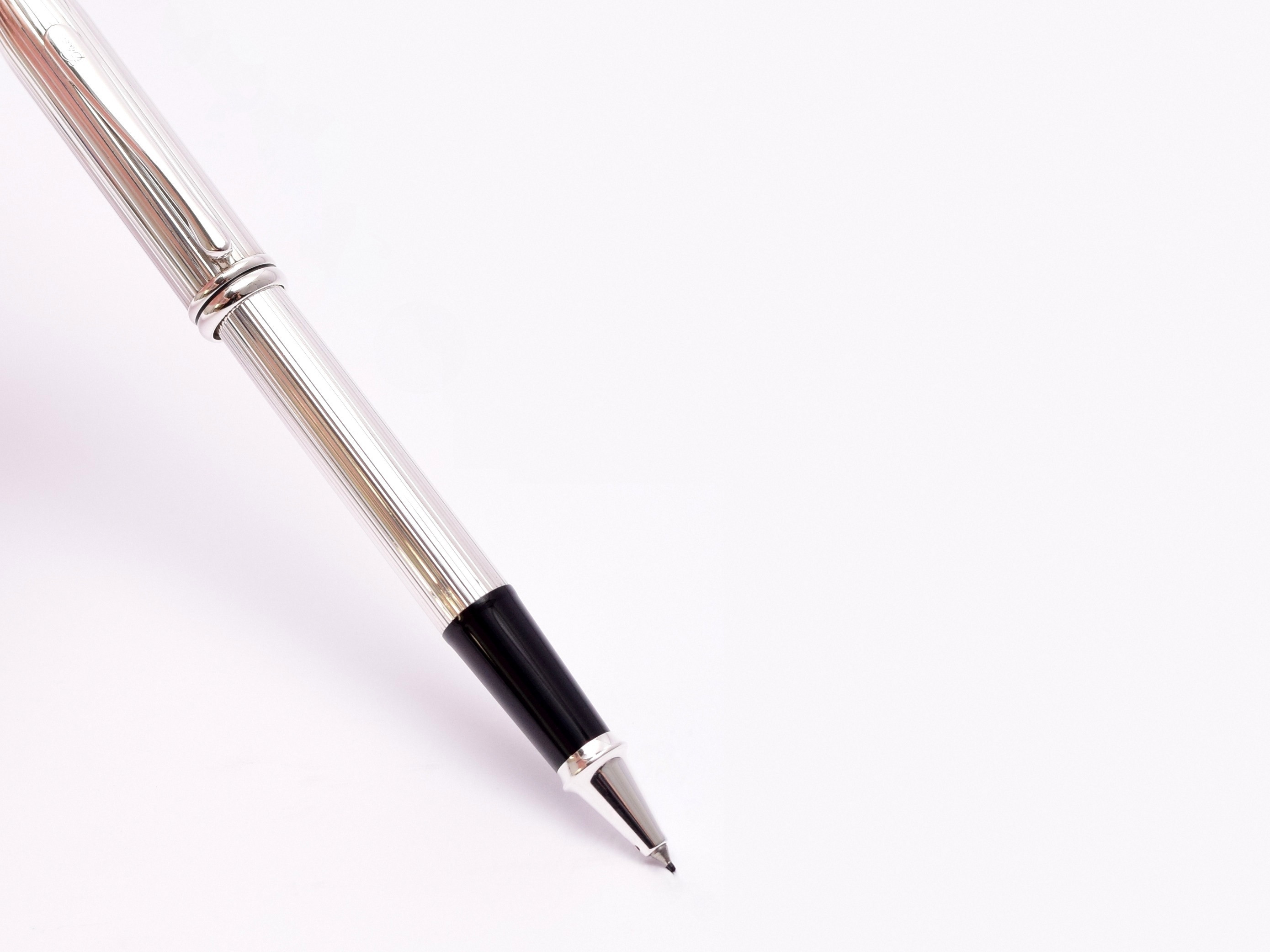 CROSS Townsend 655 Sterling Silver Oversize Rollerball Pen Made in Ireland