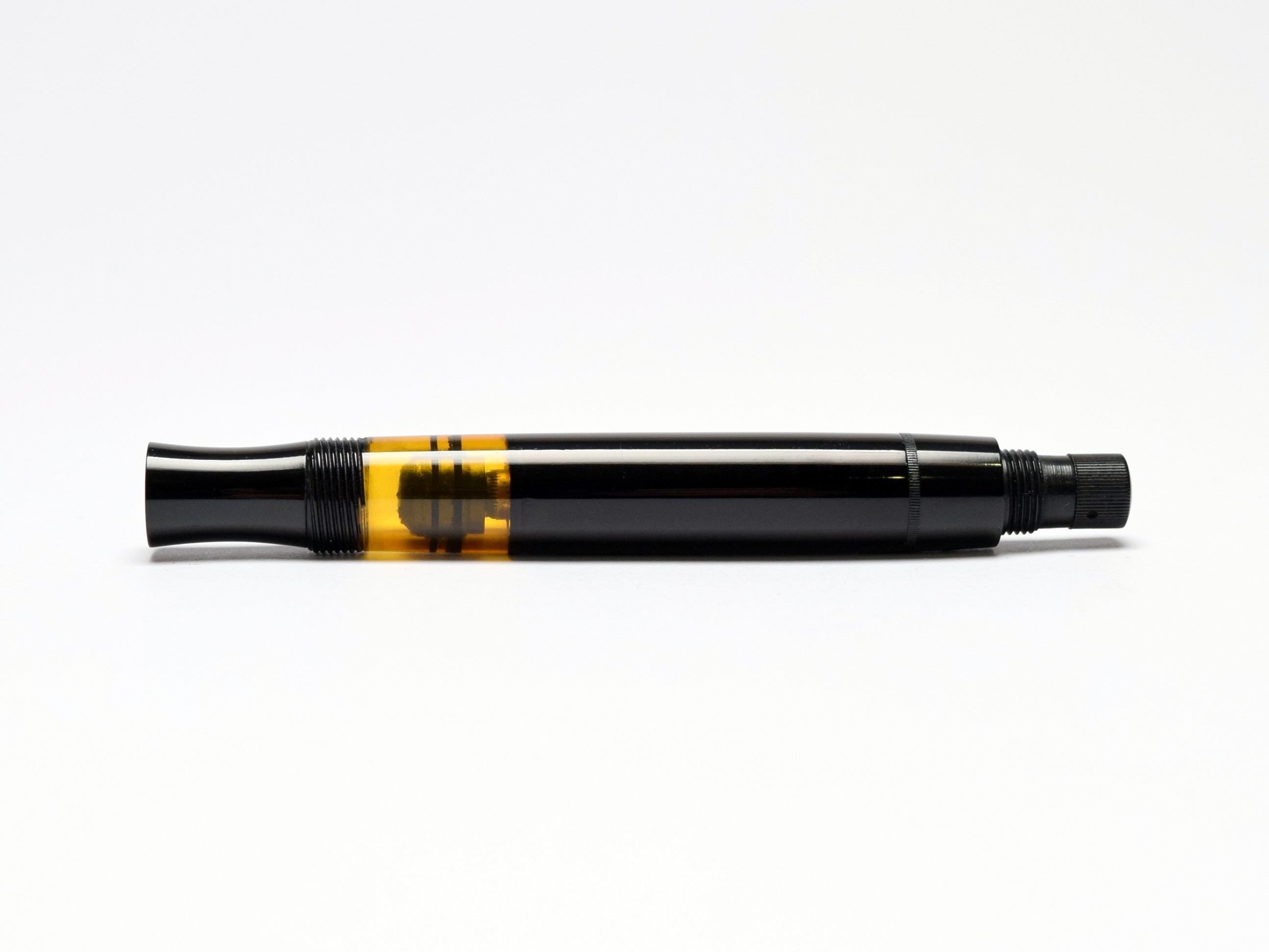Mint 1937-1939 MONTBLANC 234 1/2 (Type 1) Amber & Black Celluloid