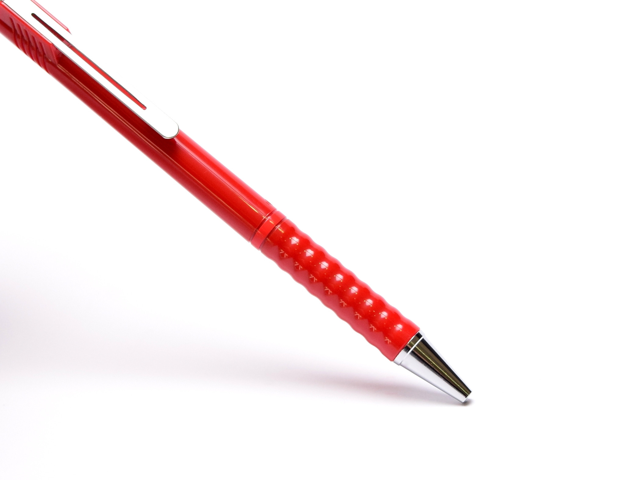 NOS New Rotring Tikky II Jumbo Refill Wave Grip Red Color Ballpoint Pen