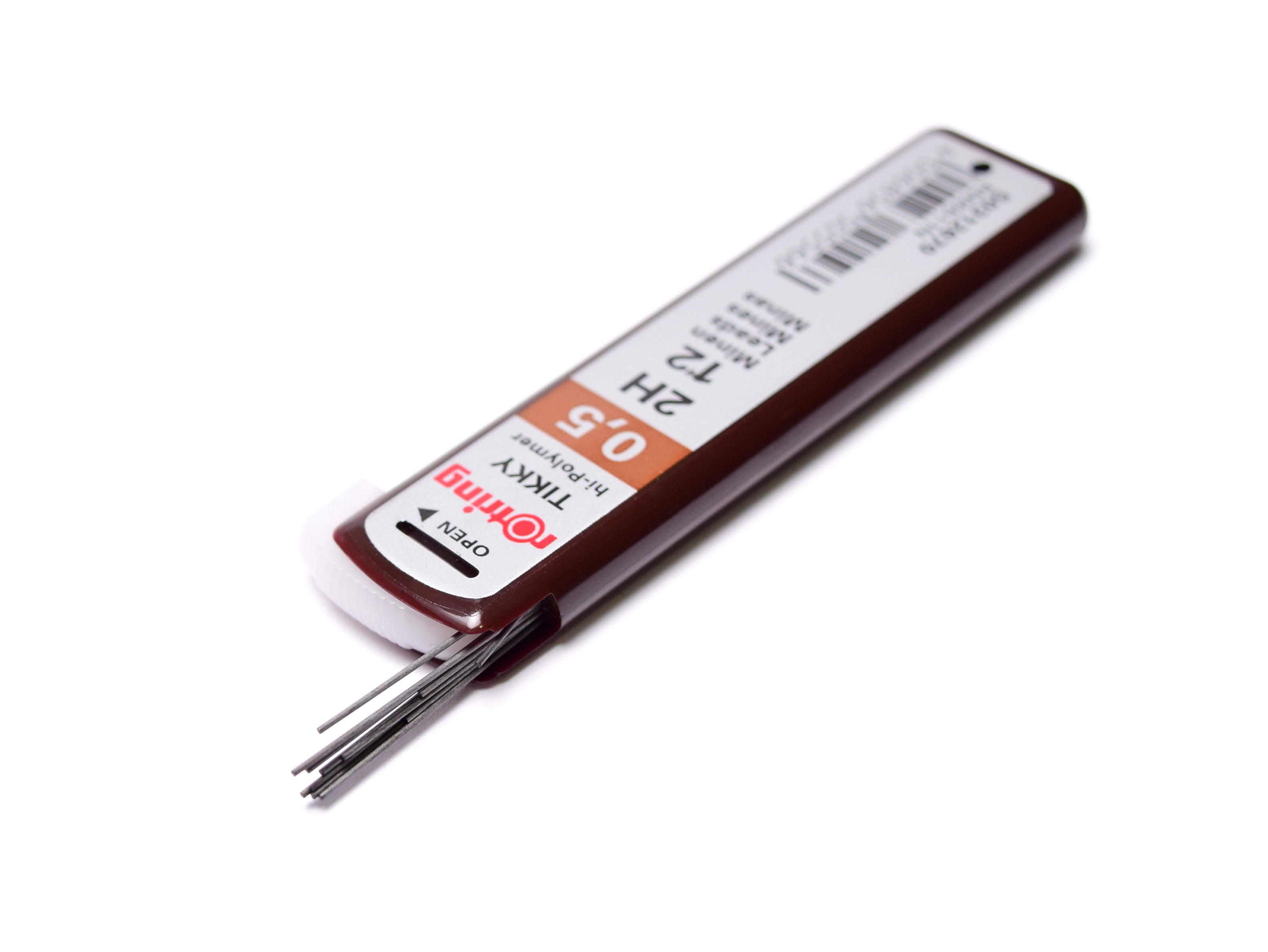 Rotring Tikky HiPolymer 0,5mm 2H Pack of 12 Leads for Mechanical Pencil