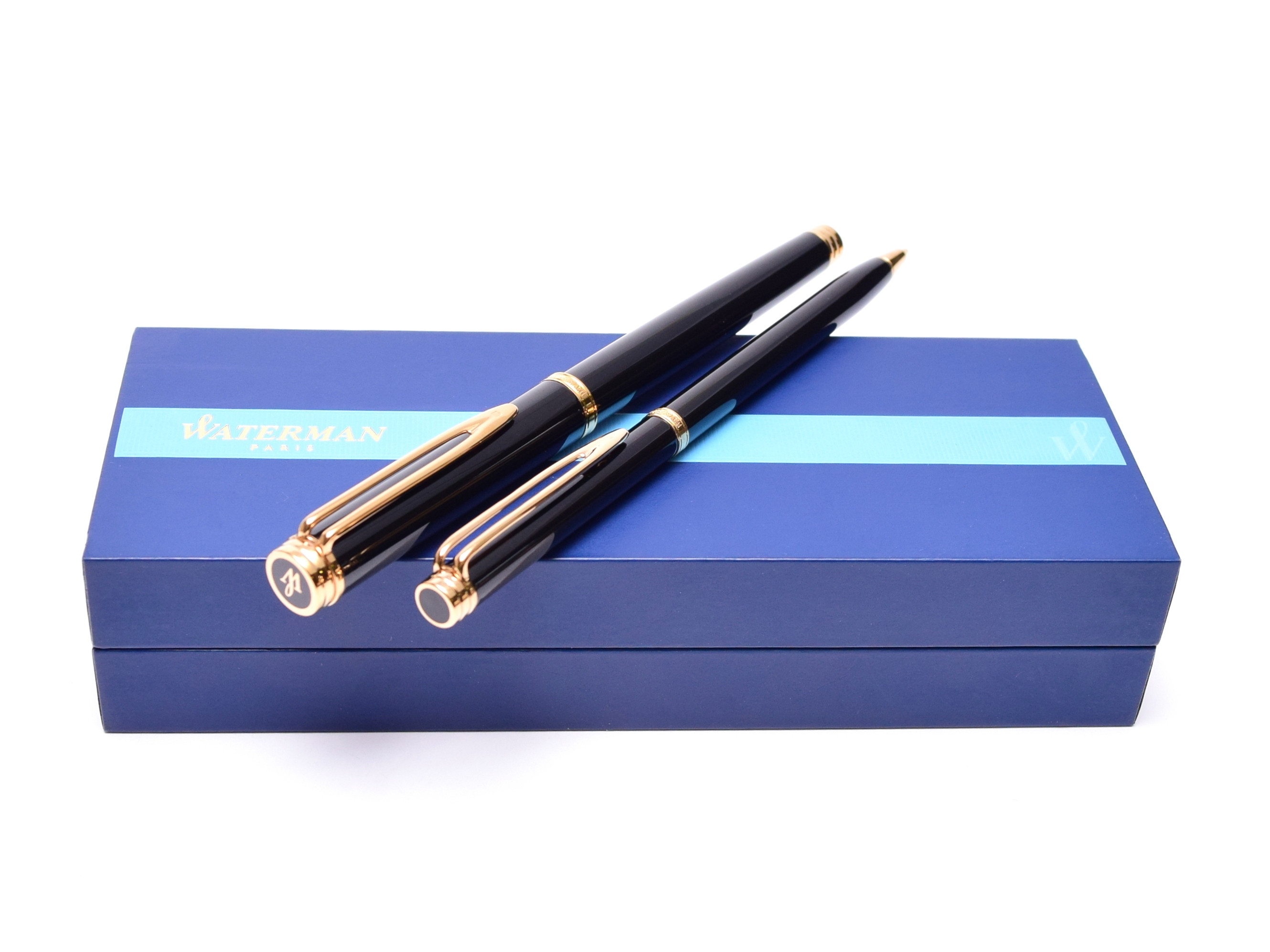 WATERMAN 万年筆 Ideal Vintage Waterman Ideal 18K Gold Nib Fountain and Ballpoint