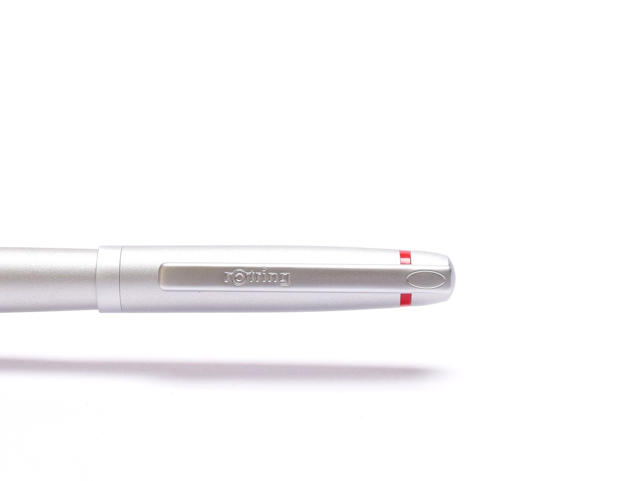 NOS New Rotring Freeway Silver Metal Body Matte Satin Finish Rollerball ...