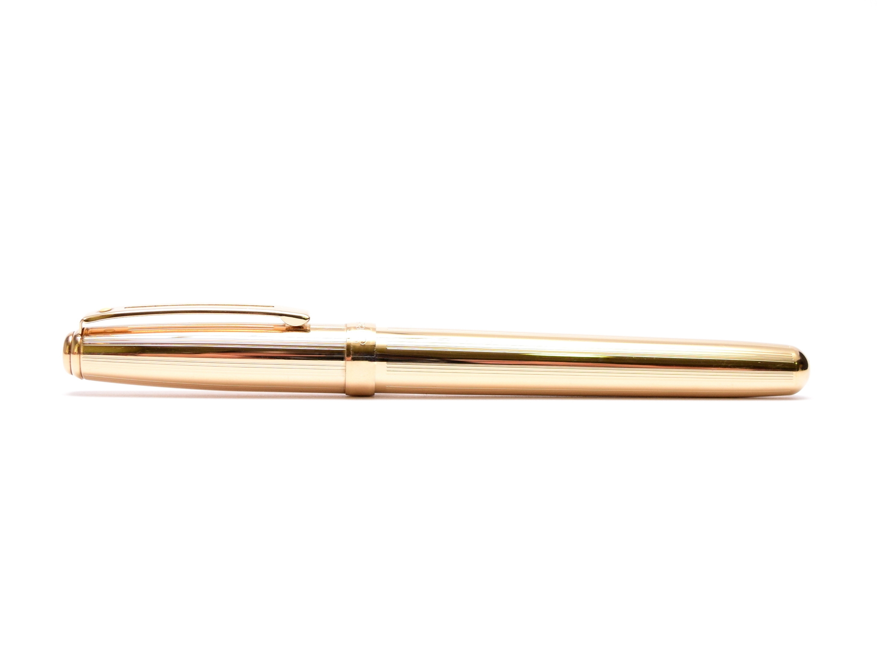 Sheaffer Prelude Fluted Guilloche Design 22K Gold Plated