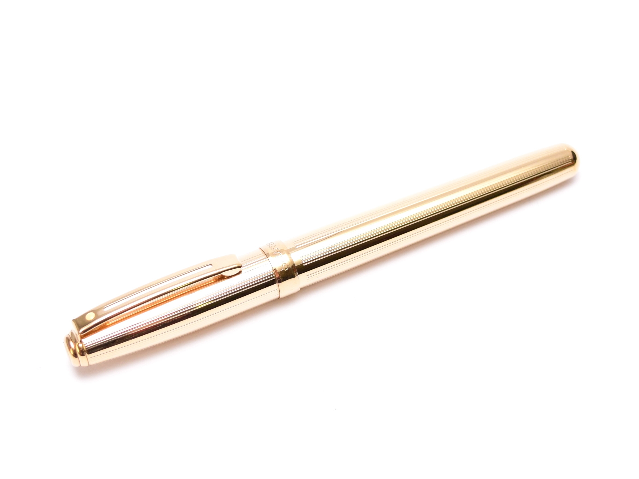 Sheaffer Prelude Fluted Guilloche Design 22K Gold Plated