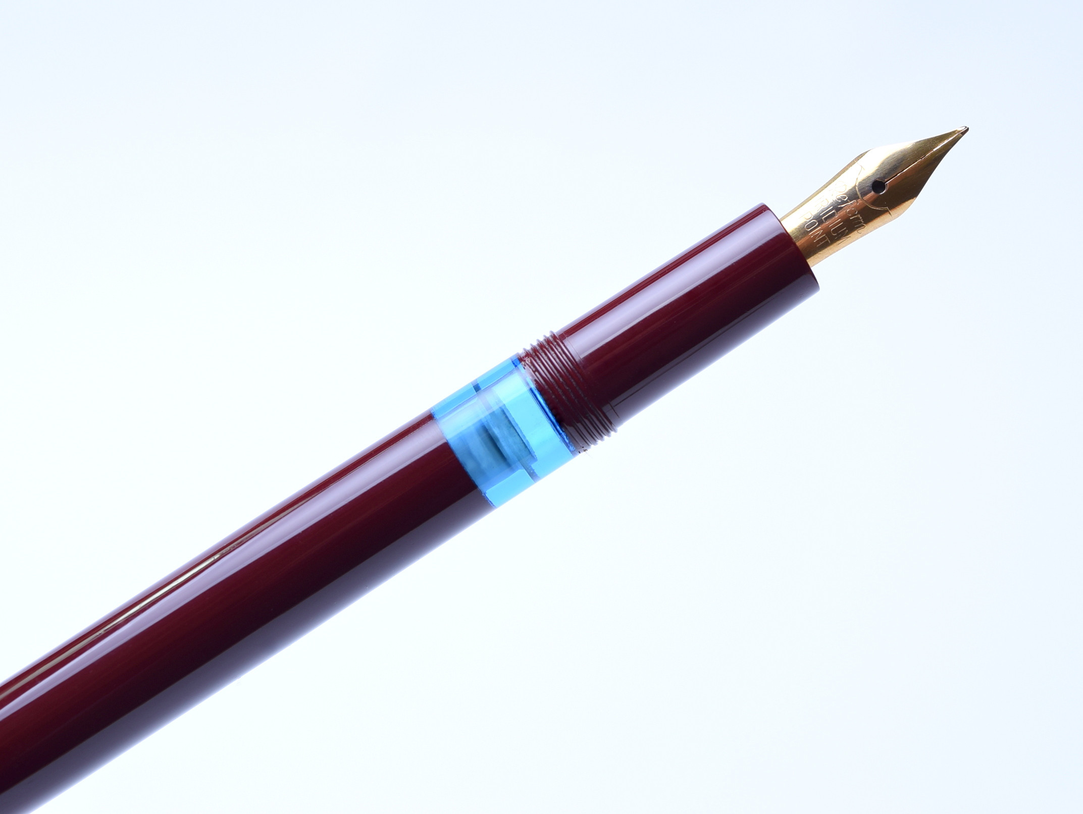 Rare 1970's Reform 1745 Burgundy Maroon Red & Pearl White Flexible F to