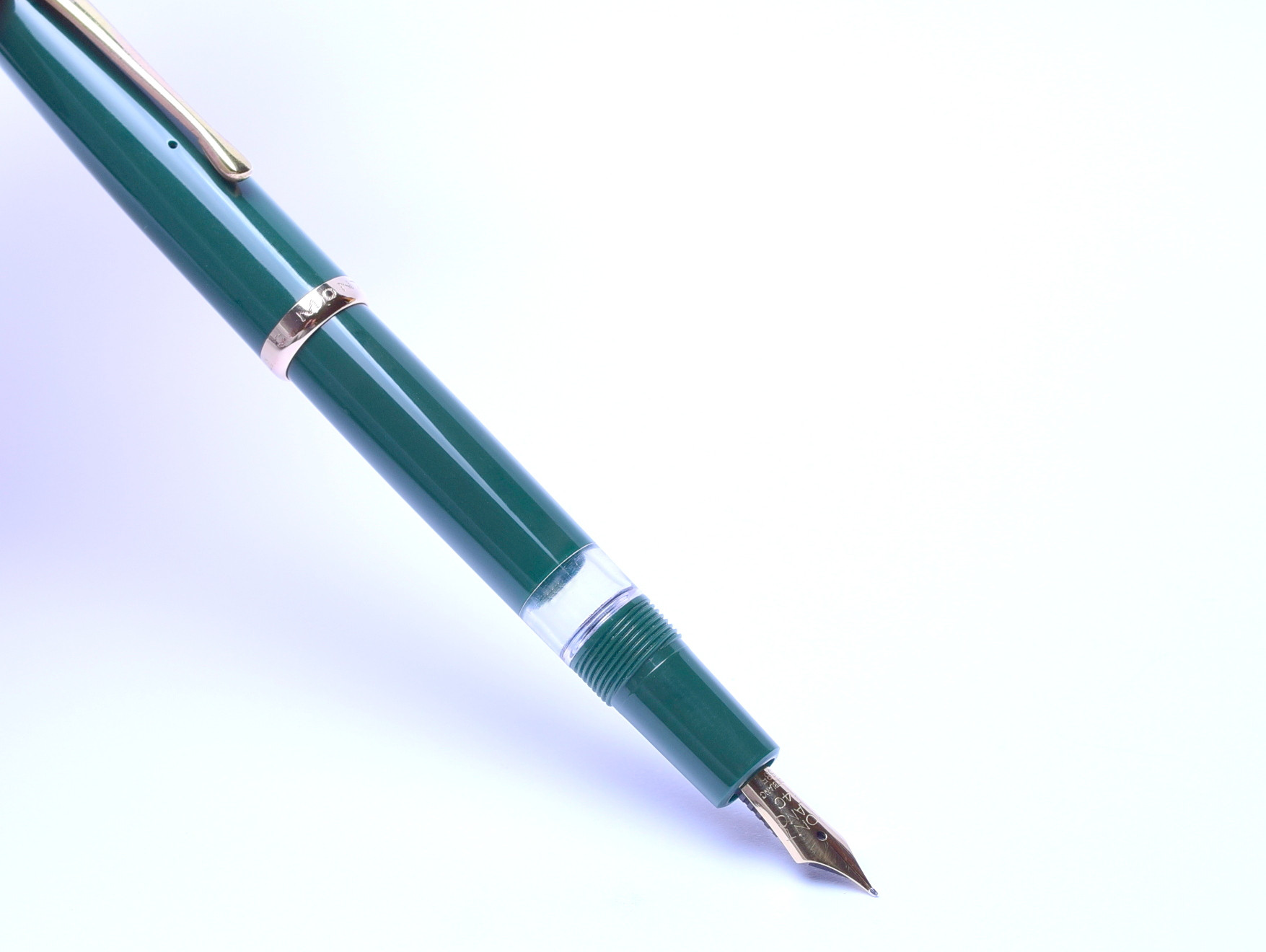 The Rarest Original 1957 MONTBLANC 342 Olive Green 14K Gold F Nib