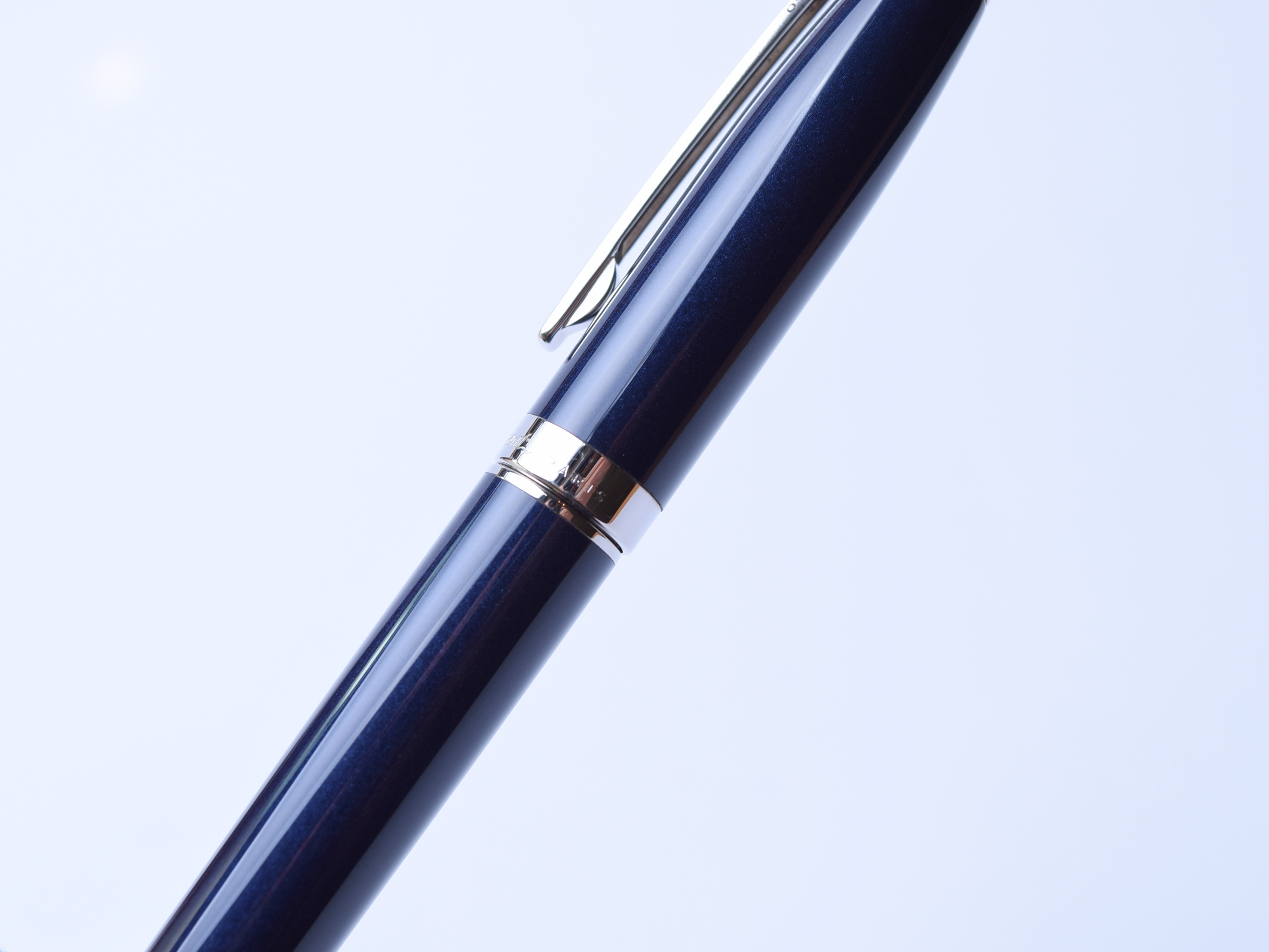 Luxury S. T. Dupont FIDELIO Blue Chinese Lacquer & Platinum