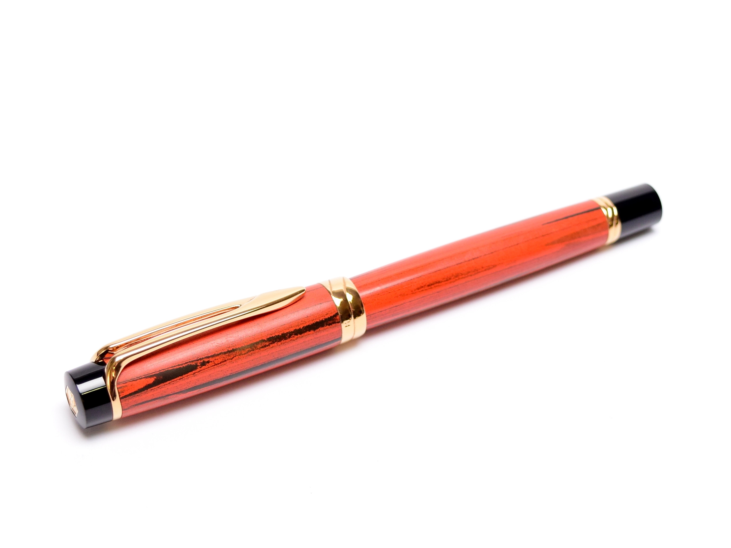 Massive Oversize 1994 Waterman Liaison Ebonite Orange Wood