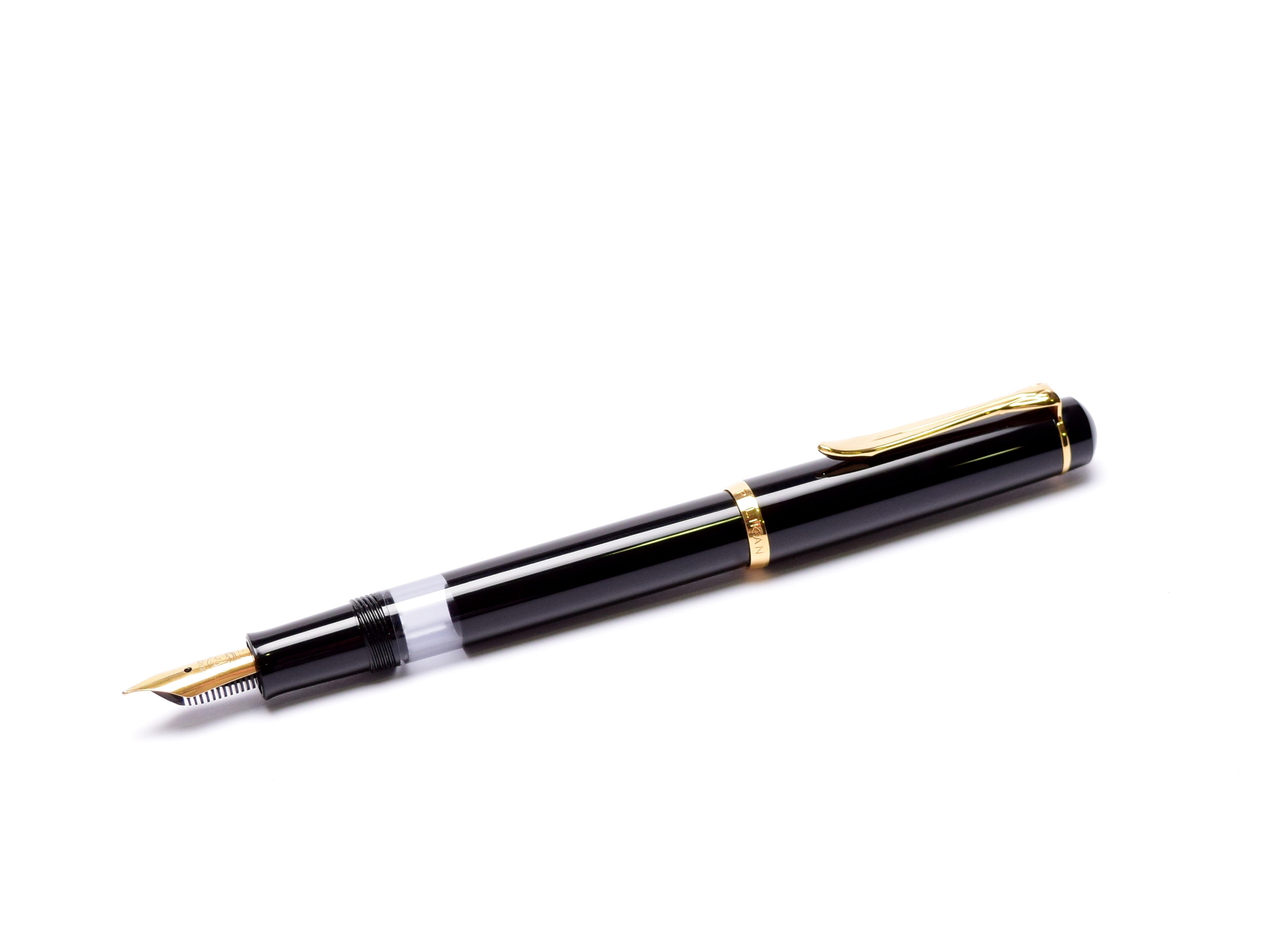 1980s West W. Germany Classic Pelikan M150 Black Resin EF