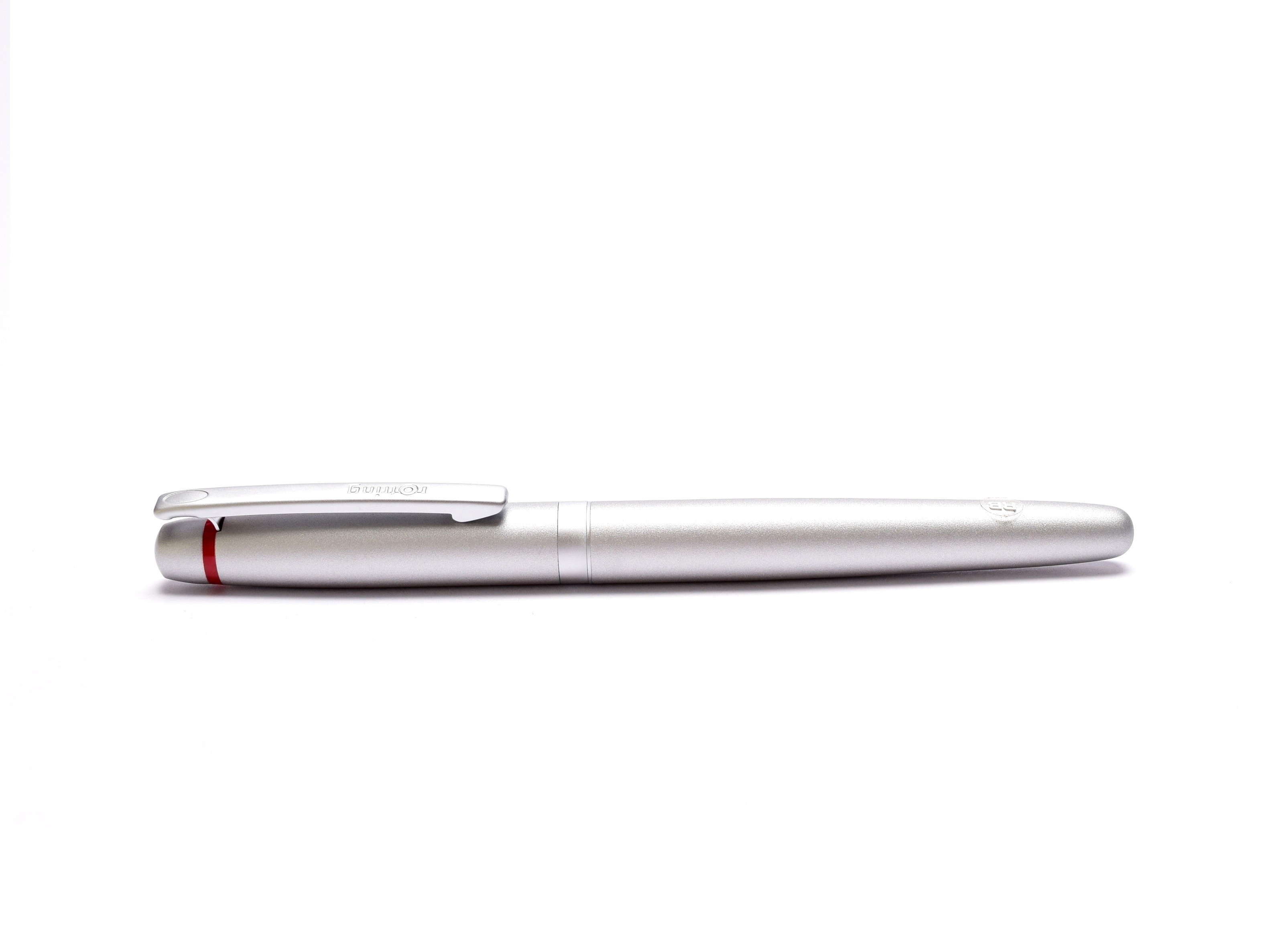 NOS New Rotring Freeway Silver Metal Body Matte Satin Finish Rollerball ...