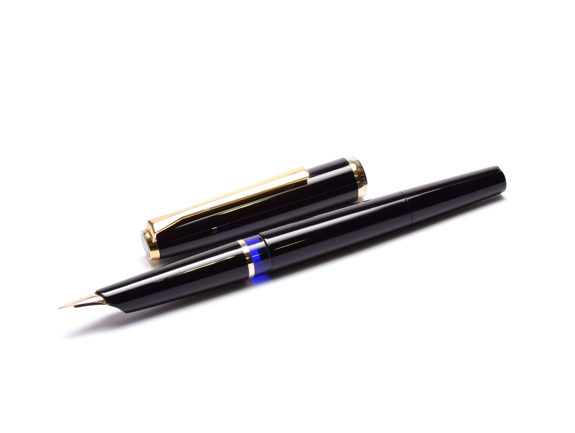 Vintage 1960s Pelikan Rolled Gold (M30) 14K 585 Gold EF Flexible Nib