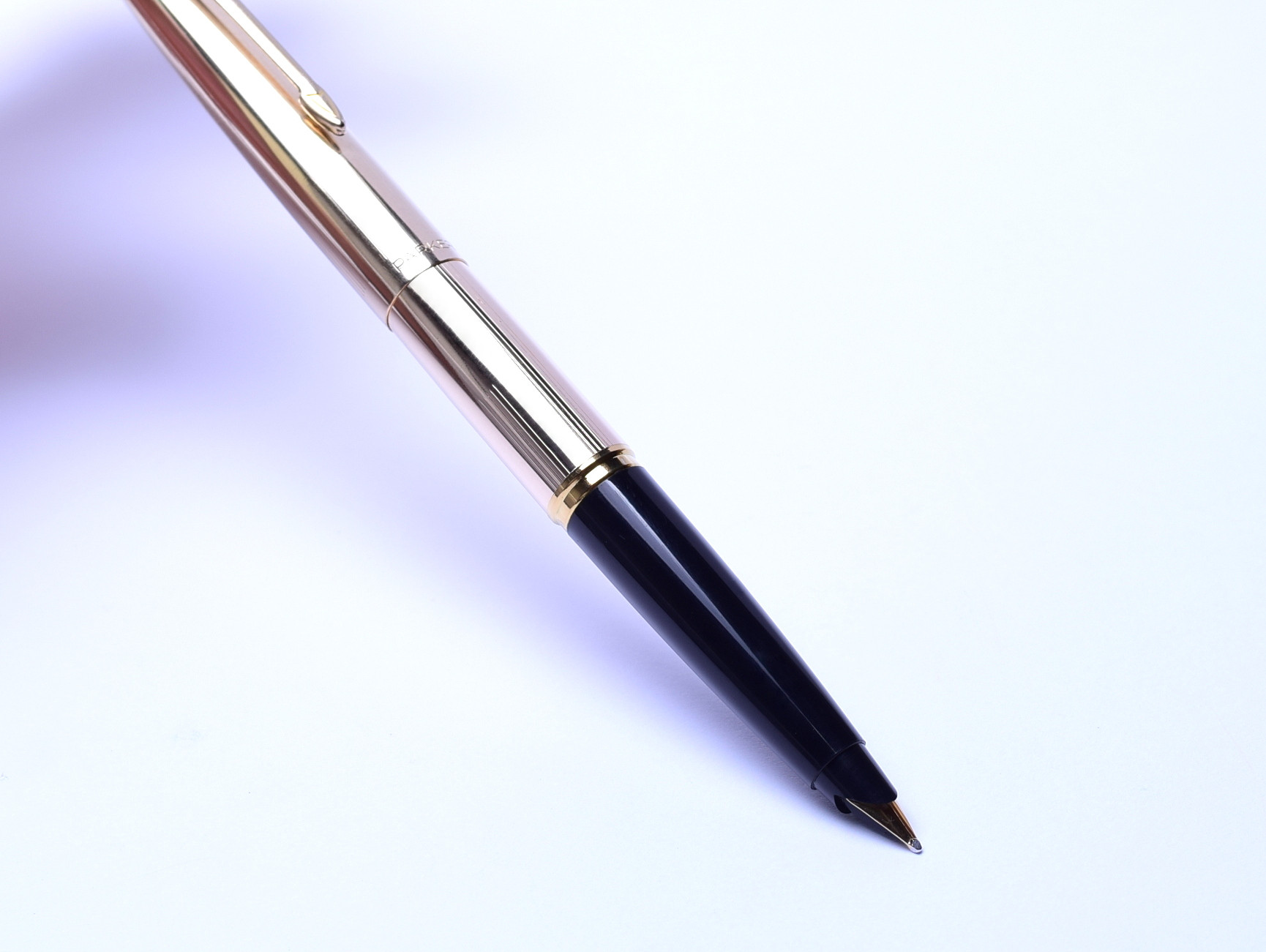 Rare 1960's Made in England PARKER 45 All Solid Rolled Gold Fountain