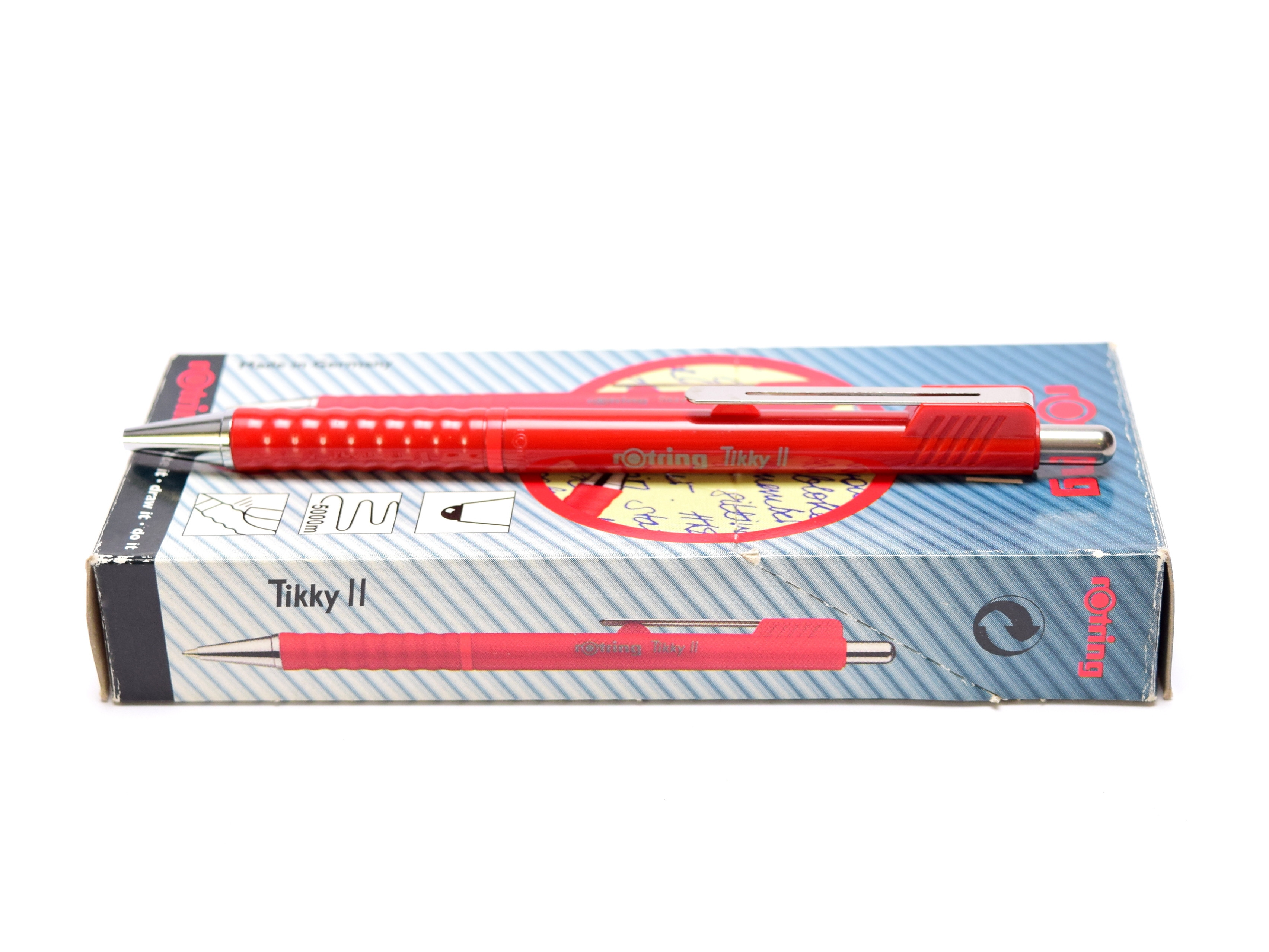  Rotring Ballpoint Pen Tikky, Red (770900) : Everything Else