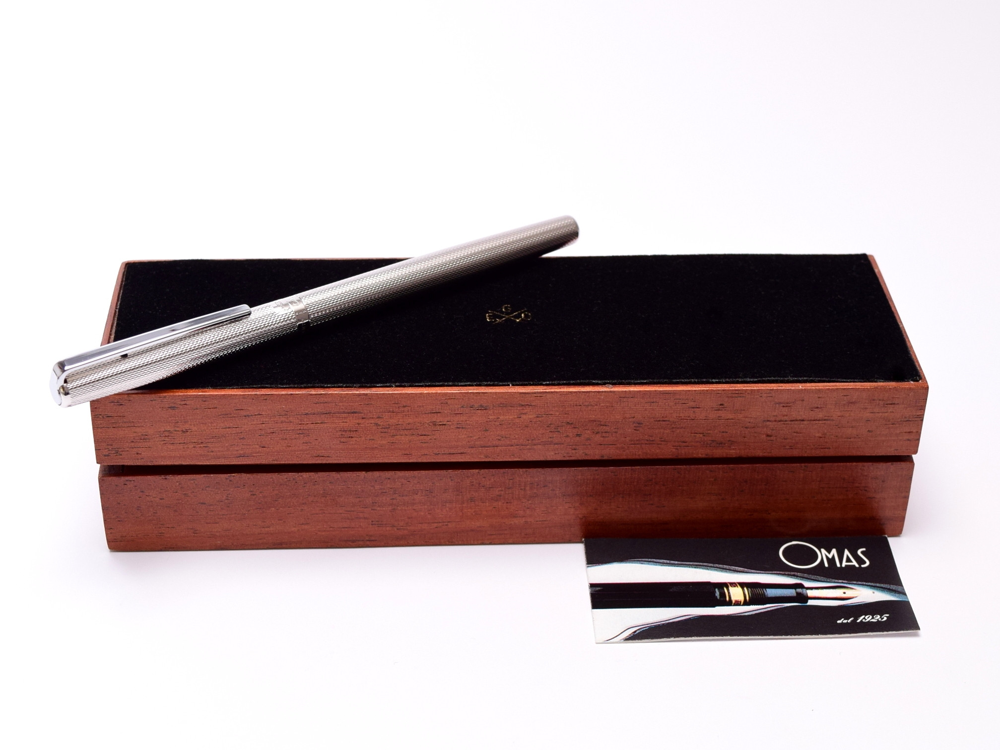 Rare OMAS EGO Rinascimento Renaissance 925 Sterling Silver