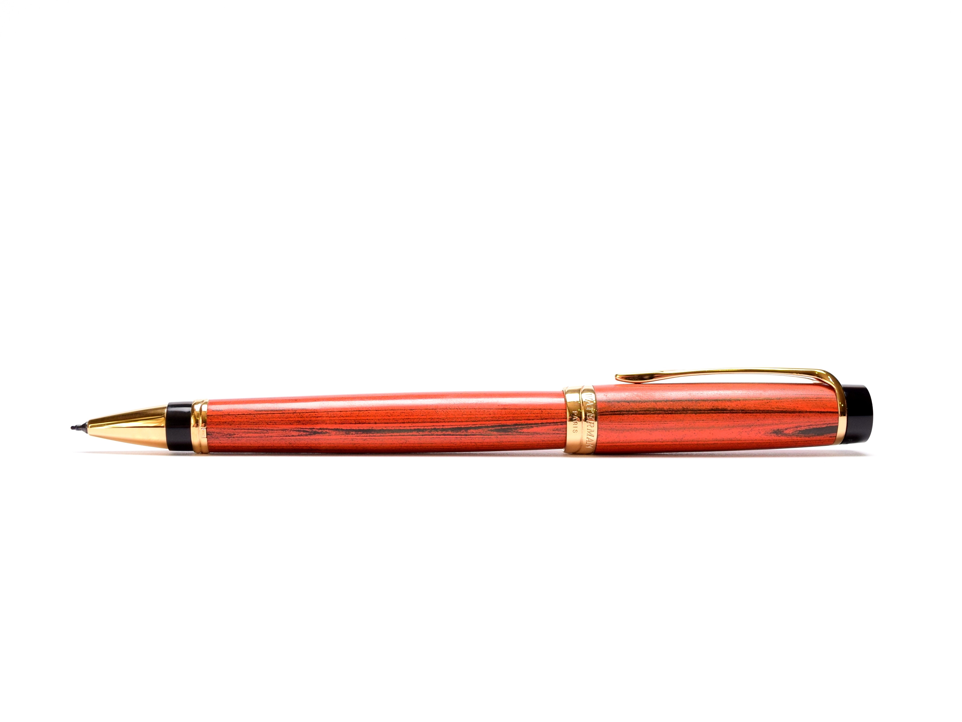 WATERMAN LIAISON Ebonite ORANGE ボールペン Waterman Liaison Ebonite Orange Fountain Pen-M | eBay