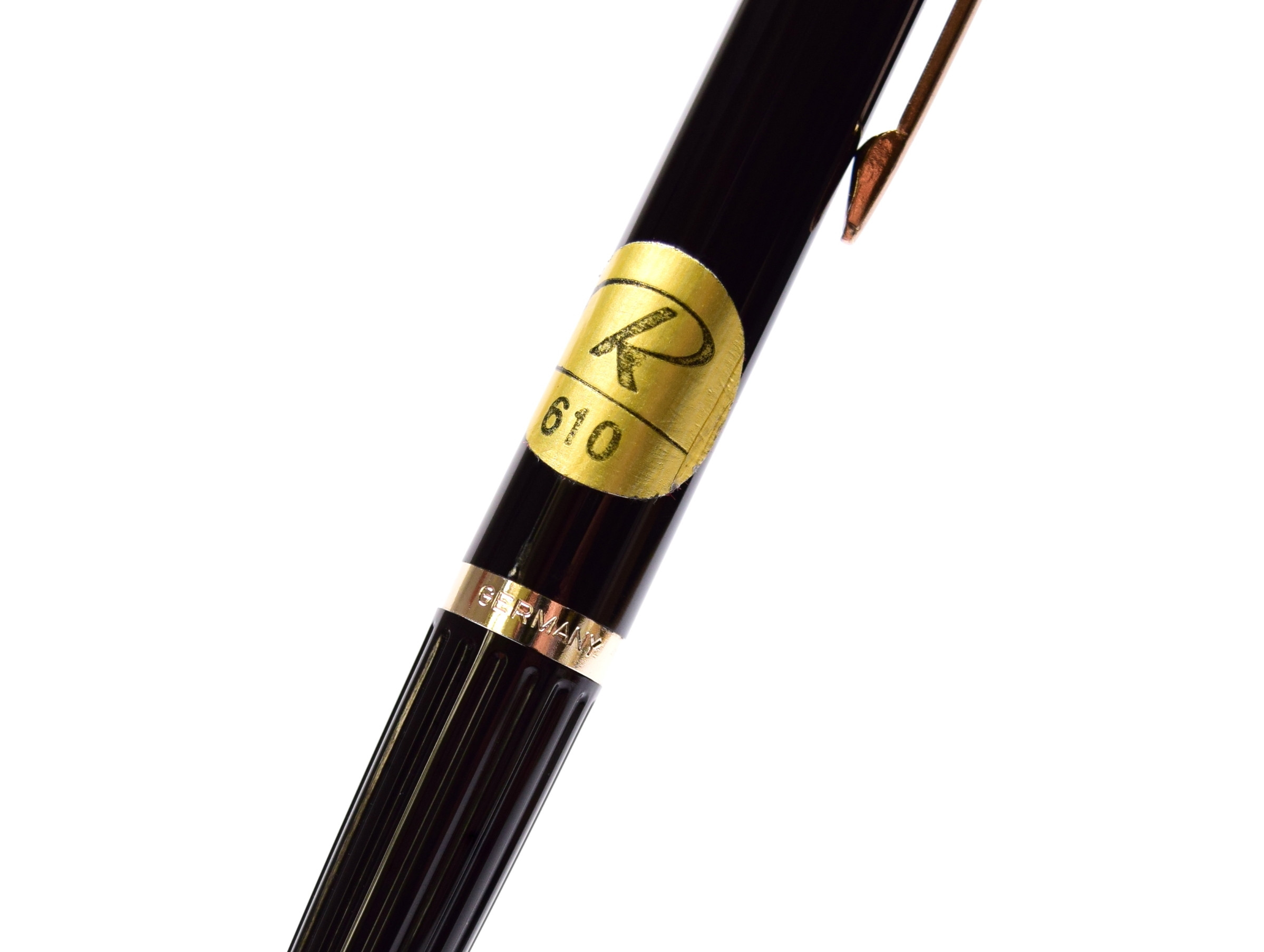 Vintage Reform No.610 High Quality Black & Gold Special Push Button