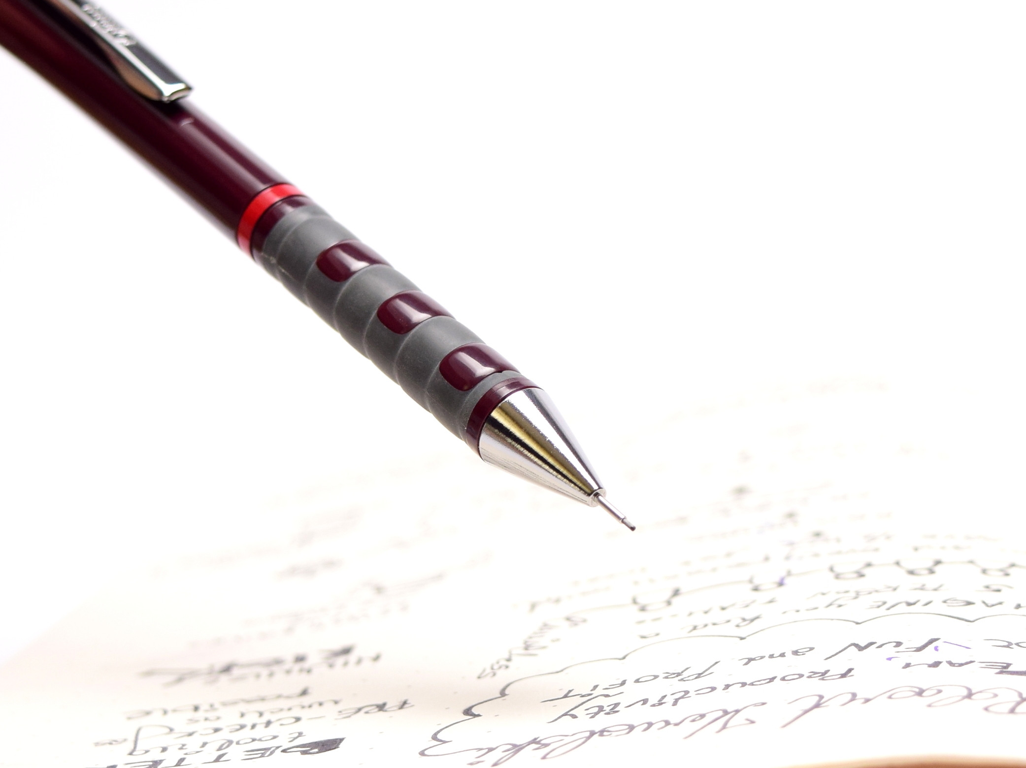 Rotring Tikky Retro Versatil Kalem Metalik Kırmızı 0.5mm x 12 Li Kutu