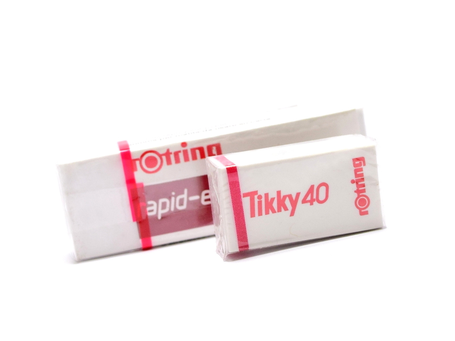 Rotring Tikky 40 One Pencil Trace Remover Eraser in Plastic Cover S0234151