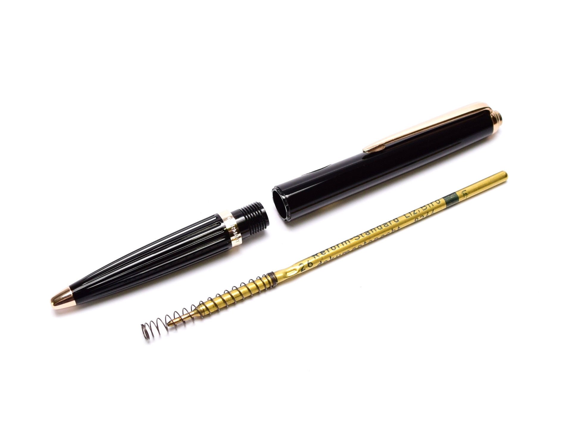 Vintage Reform No.610 High Quality Black & Gold Special Push Button