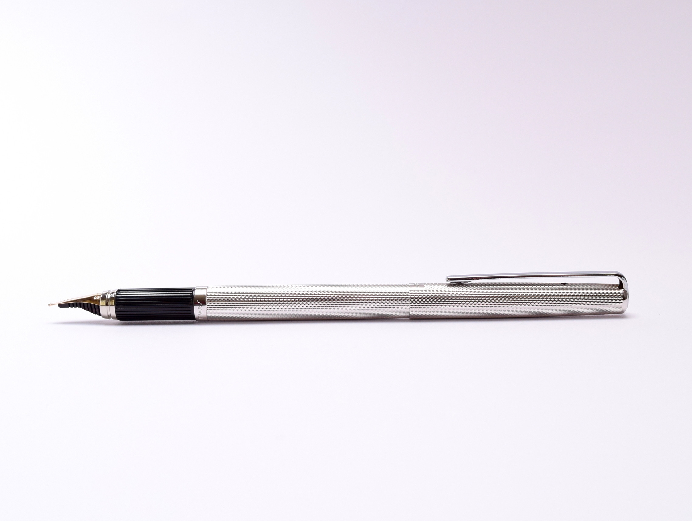 Rare OMAS EGO Rinascimento Renaissance 925 Sterling Silver 14K F 