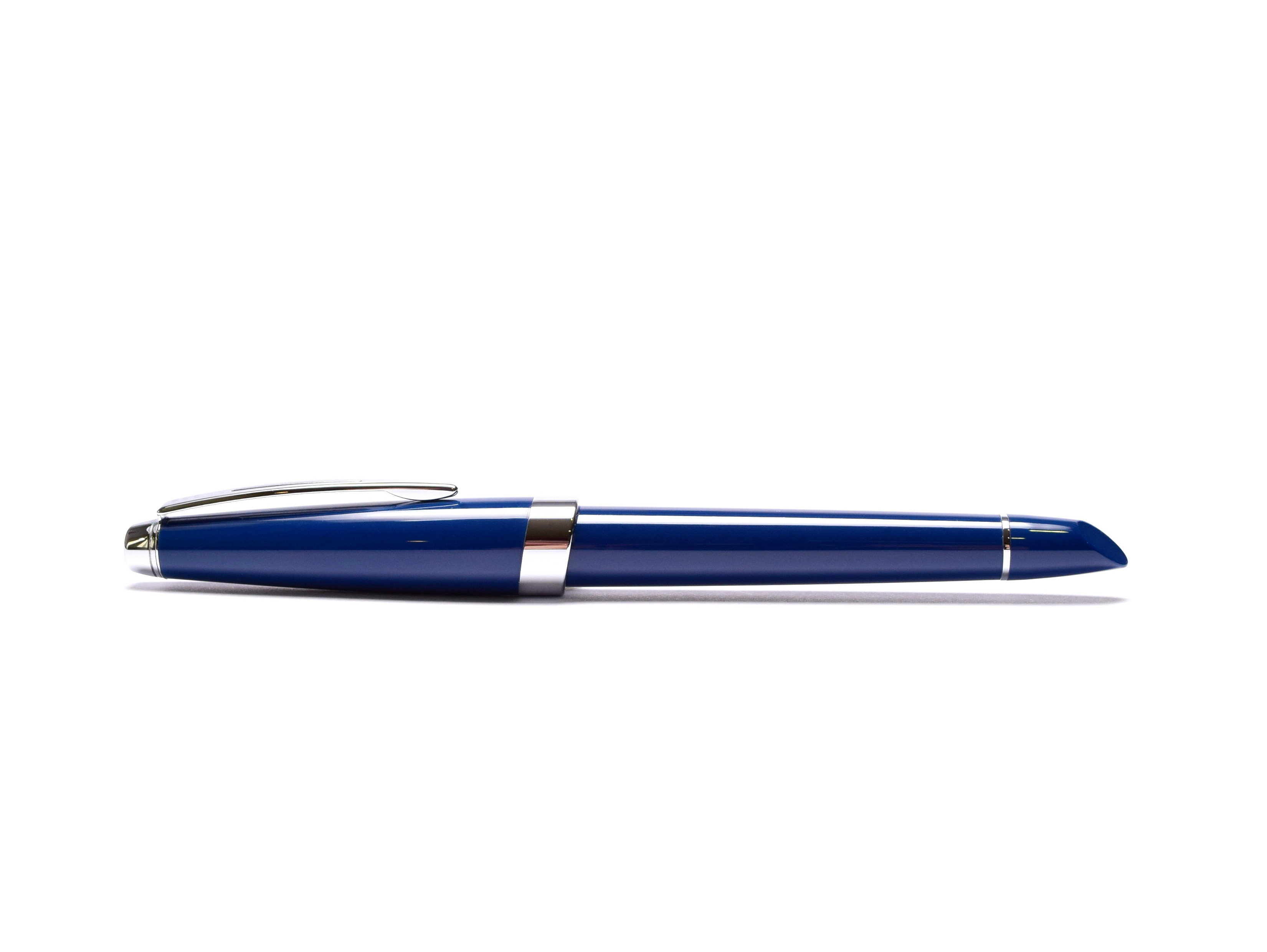 Cross AT0152-2 Aventura Starry Blue Ballpoint Pen Polished Chrome Get 1 Refill 