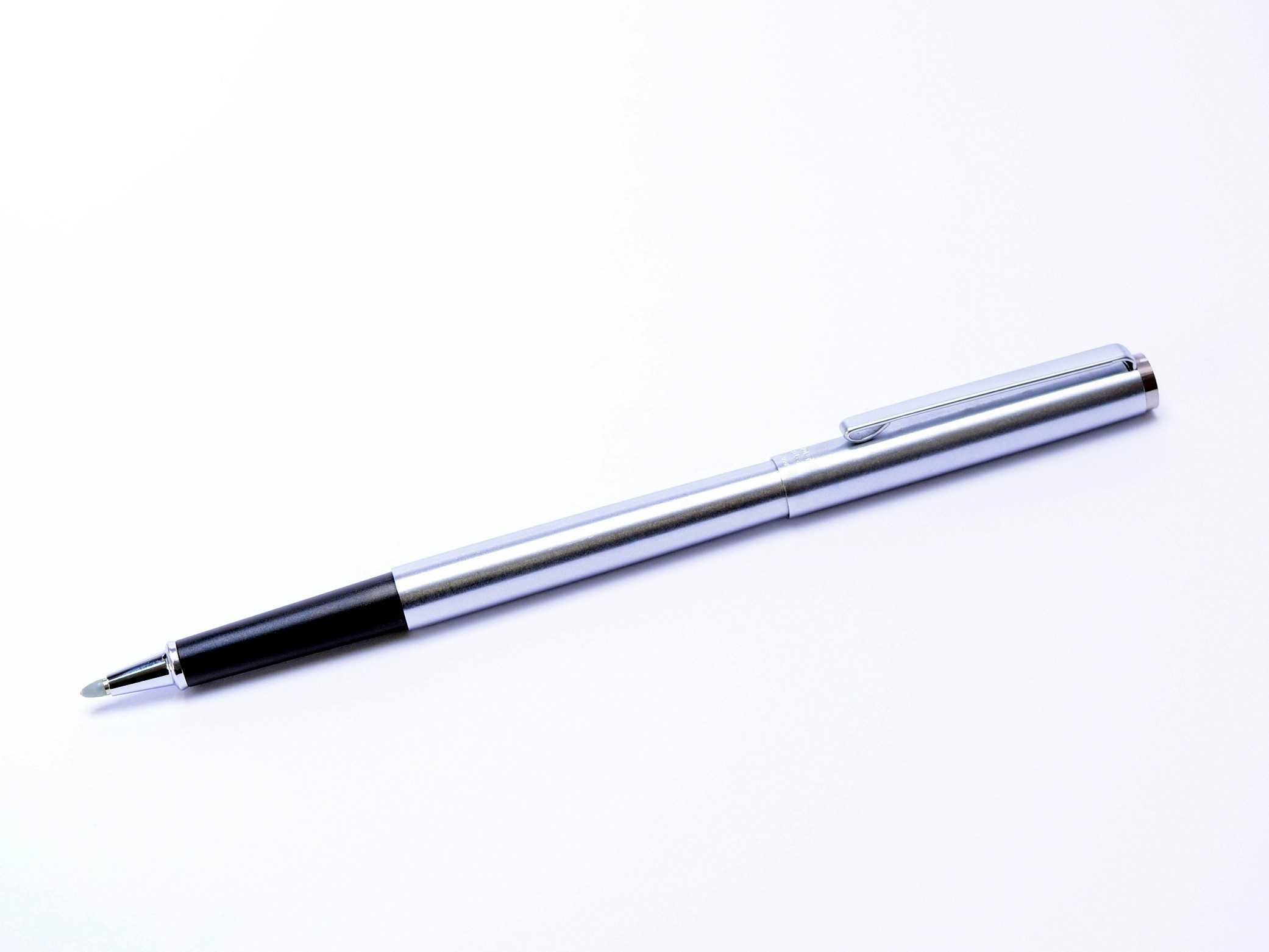 1980s MONTBLANC Noblesse Oblige Quickpen Roller Matte Steel