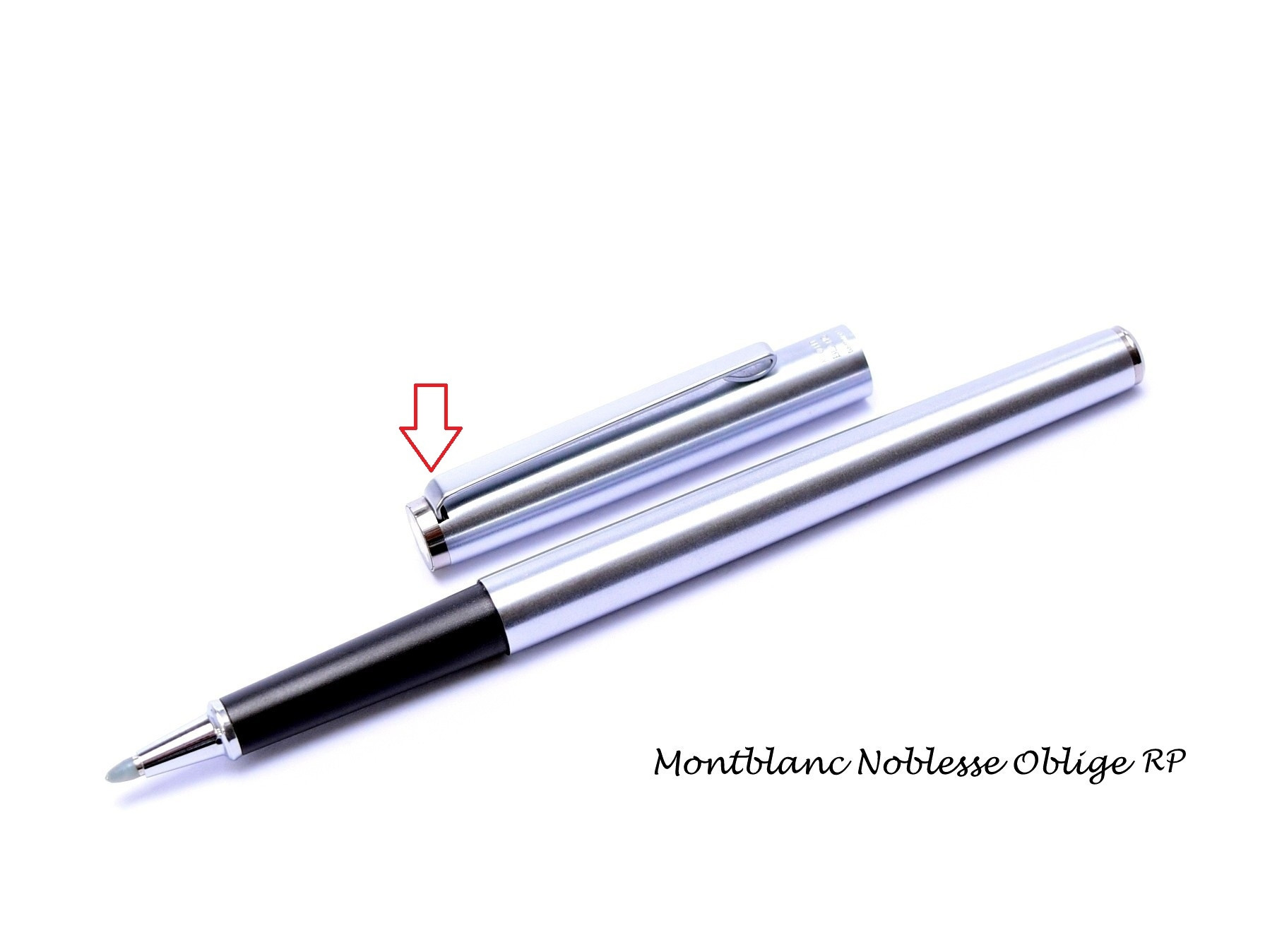 Vintage Metal Montblanc Noblesse Oblige Fountain