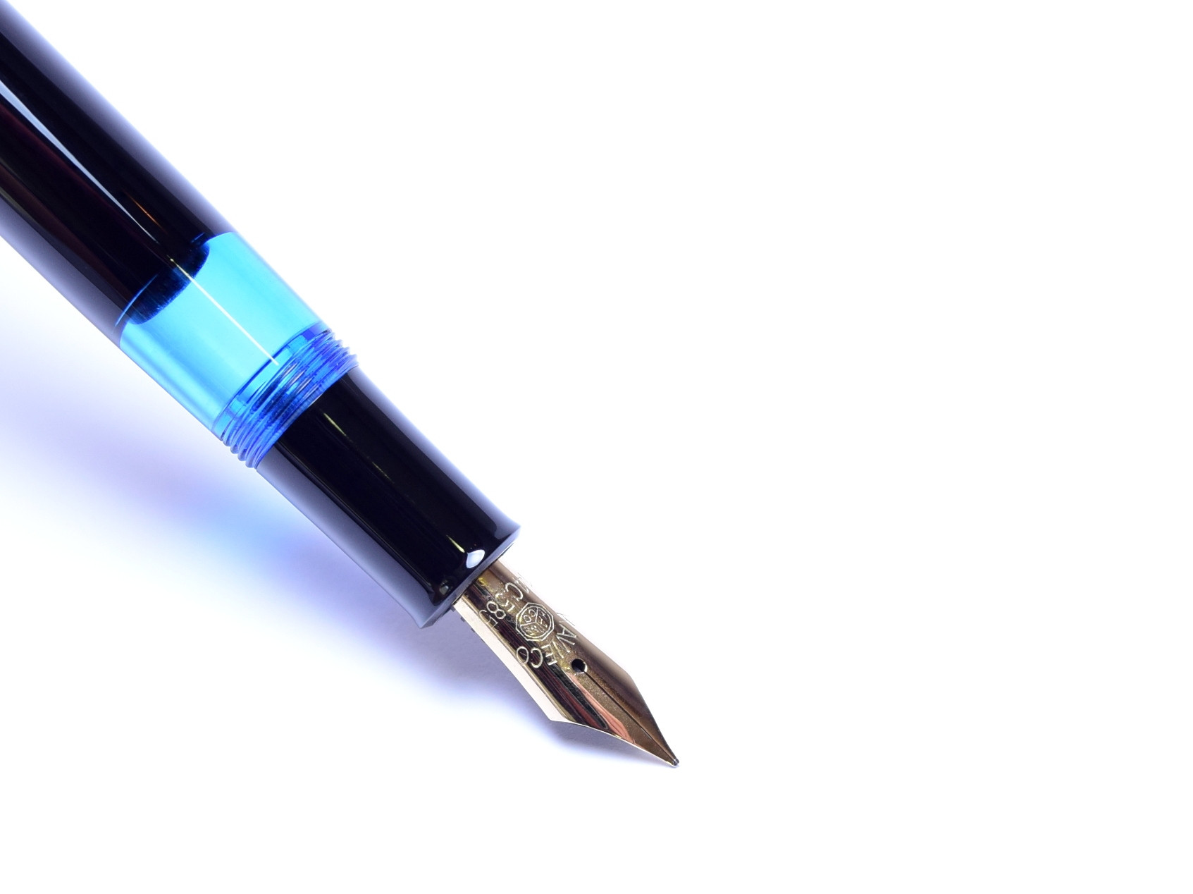 Rare 1950s Flagship KAWECO DIA 807G EF Flexible 14K Gold Nib