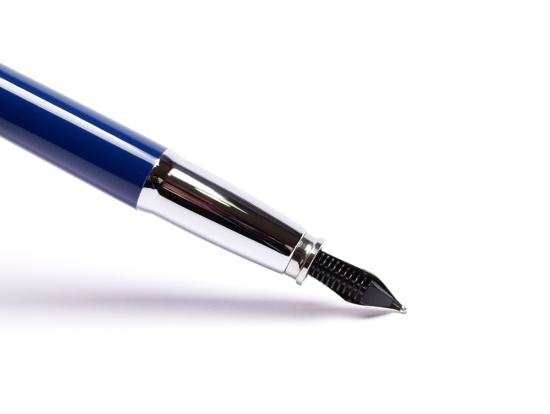 Cross Aventura Dark Starry Blue Stainless Steel M Medium Nib Converter