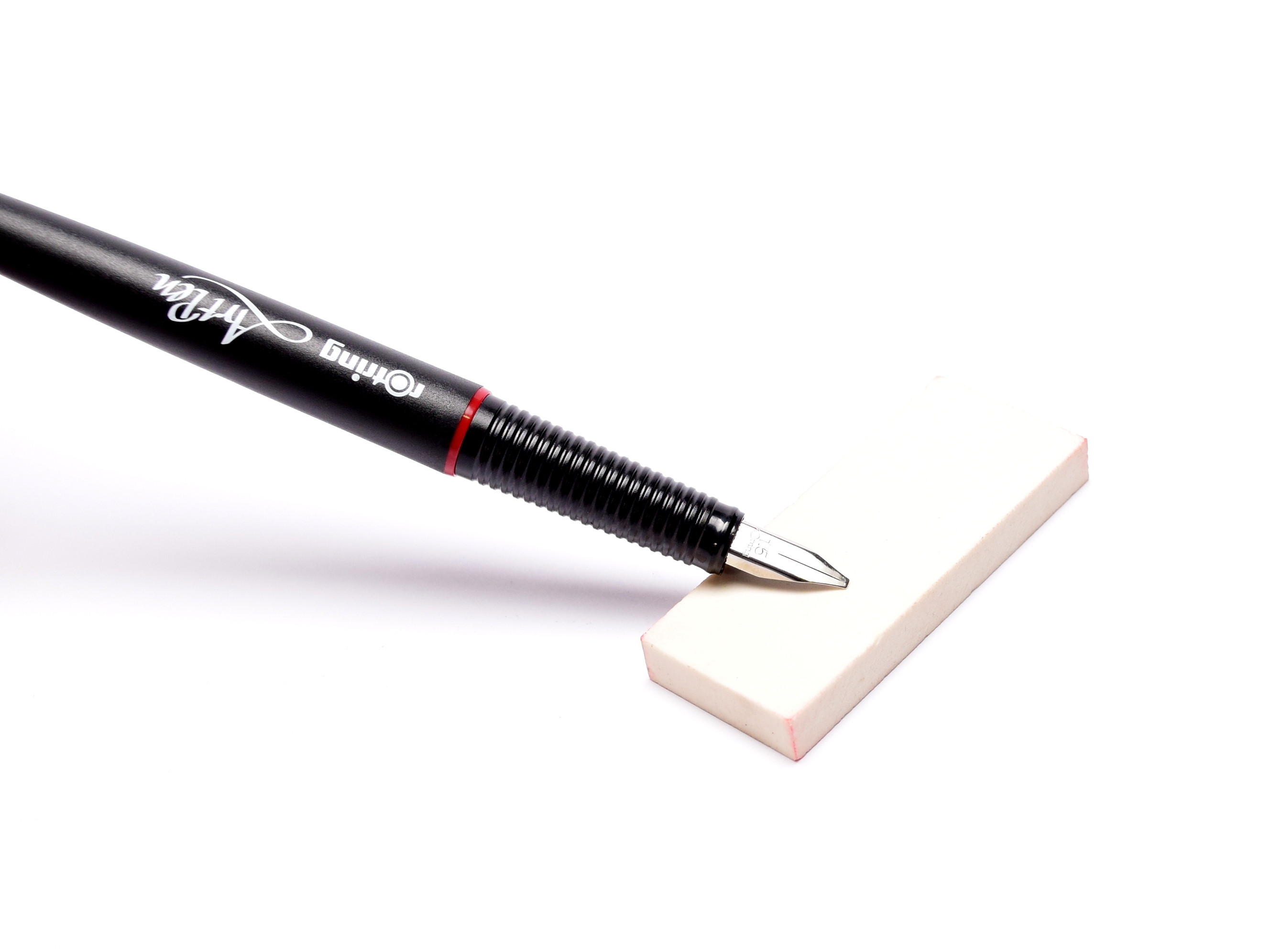 Vintage Rotring ArtPen Fountain Calligraphy Pen Set In Box w/ 12