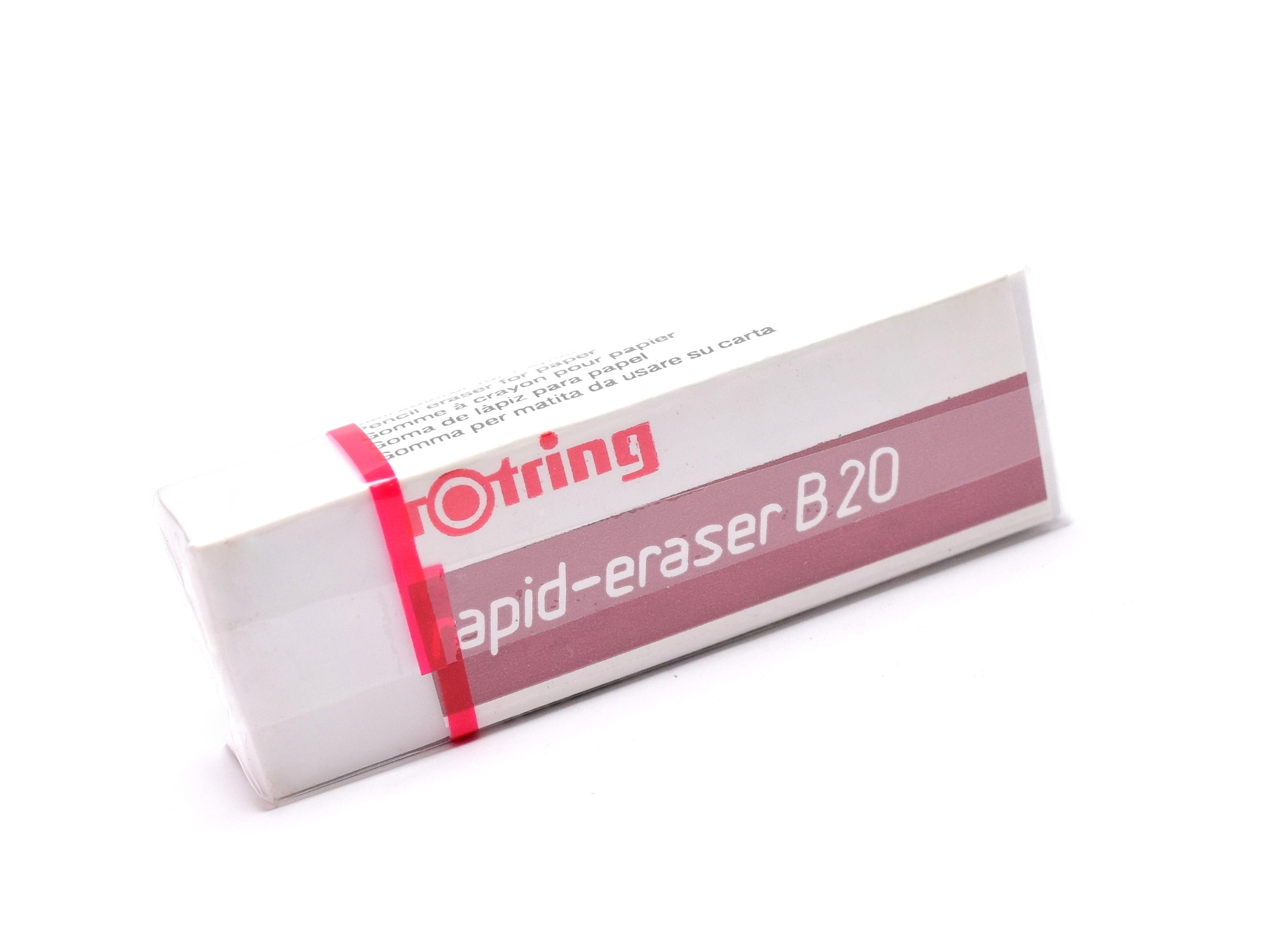 Rotring Rapid Eraser B20 One Pencil Trace Remover Eraser in Plastic