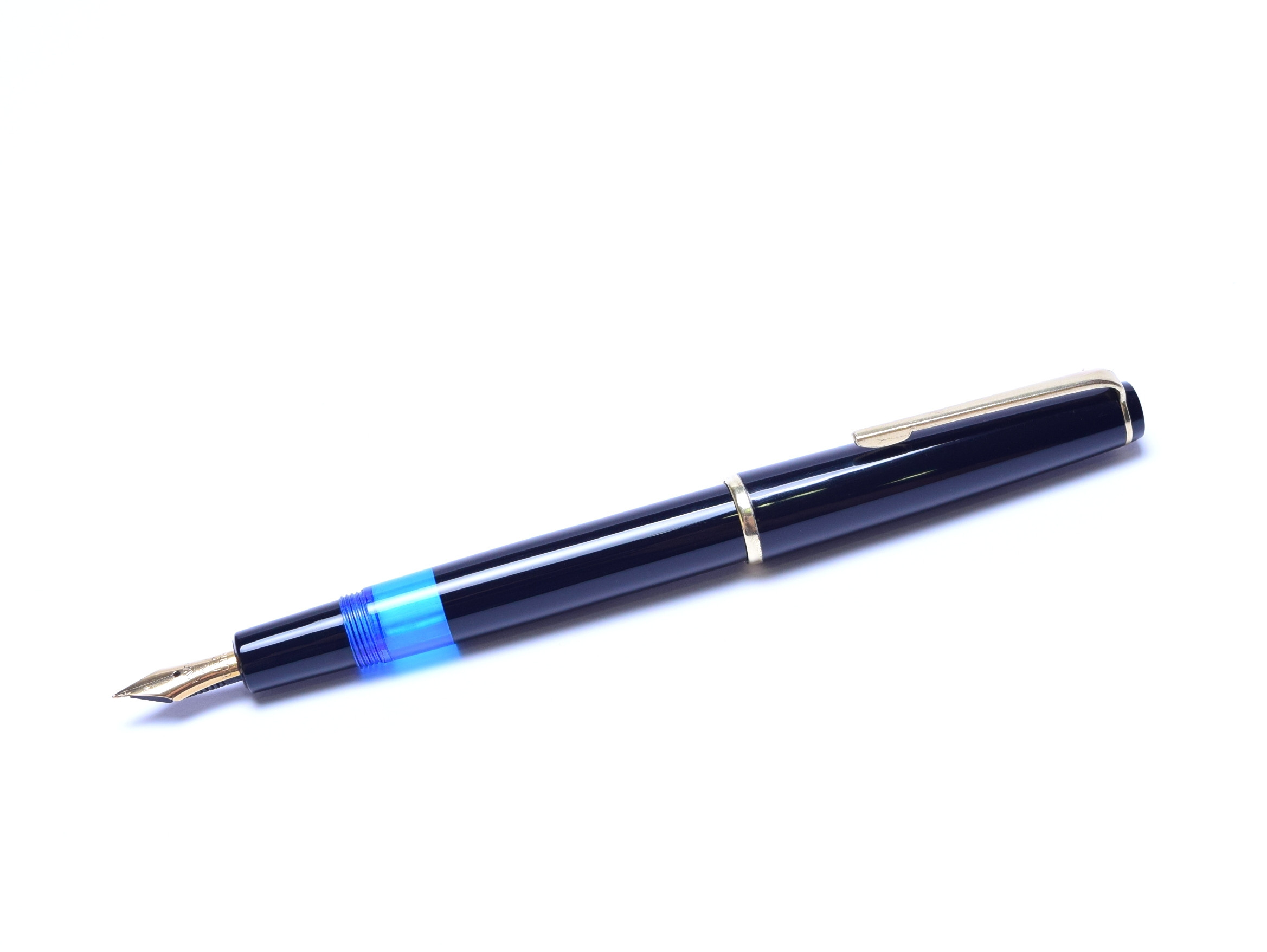 1965 Kaweco 475 F Transparent Fine Ber-Contra Nib Flexible F to BB