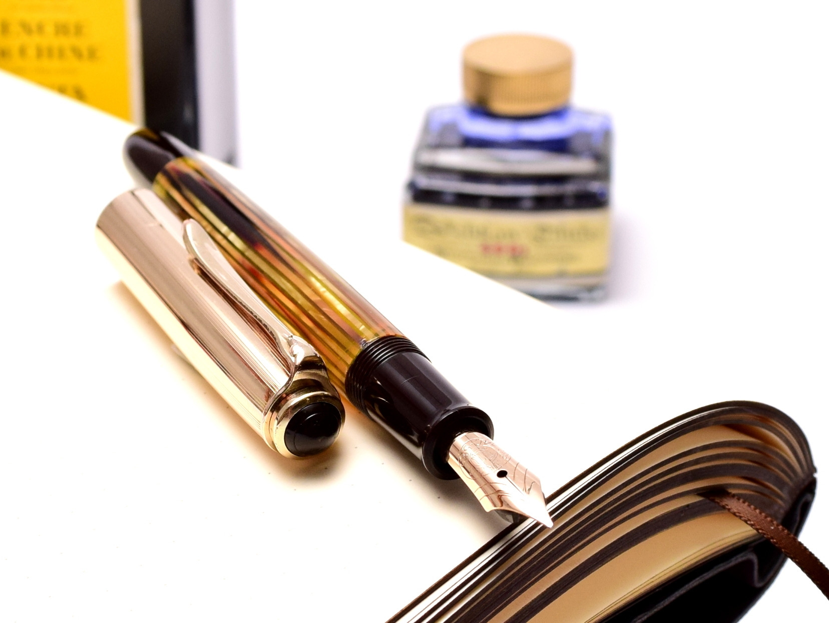 Vintage Rare PELIKAN 500NN (500) Rolled Gold Flexible 14K