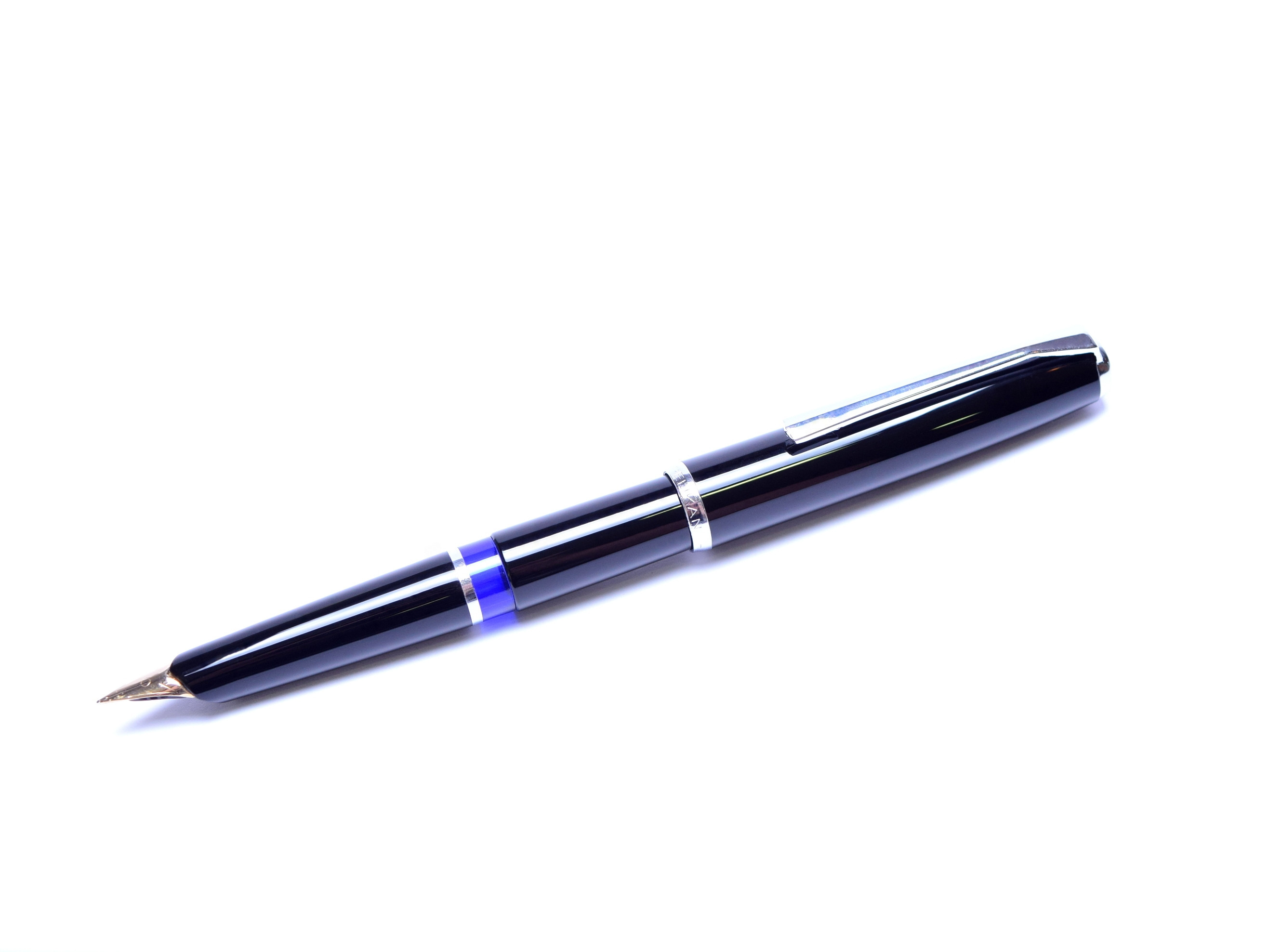 1970s New NOS Pelikan M20 (MK20 Silvexa) Black Resin & Chrome