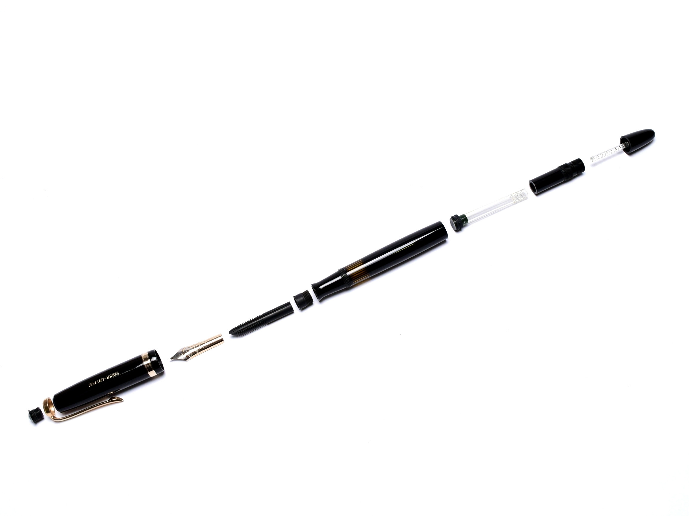 1950s Gorgeous Faber Castell Osmia No. 884 Celluloid Large 14K