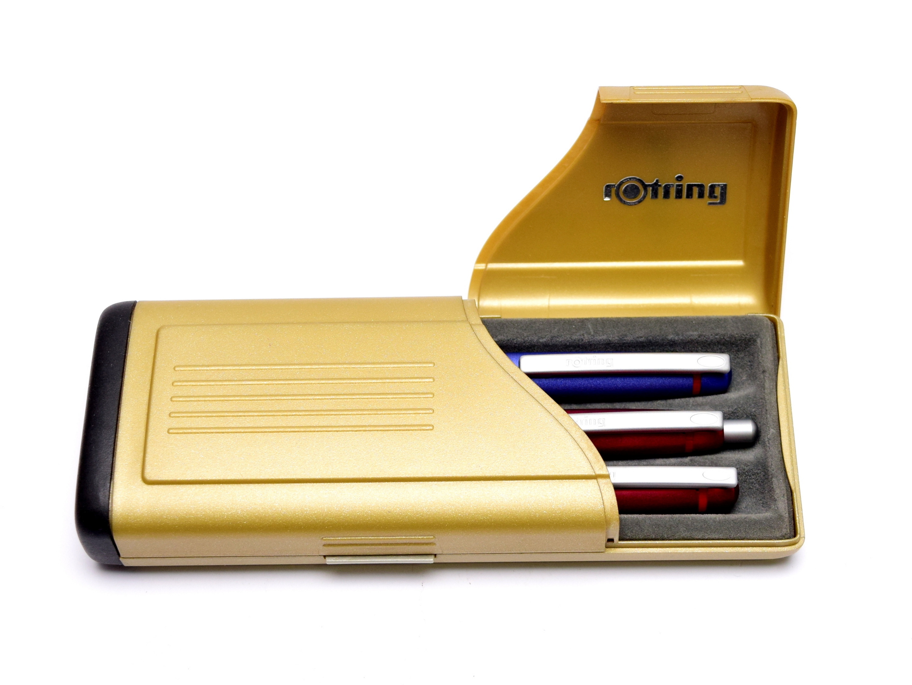 Rotring pencase eraser roller ball point