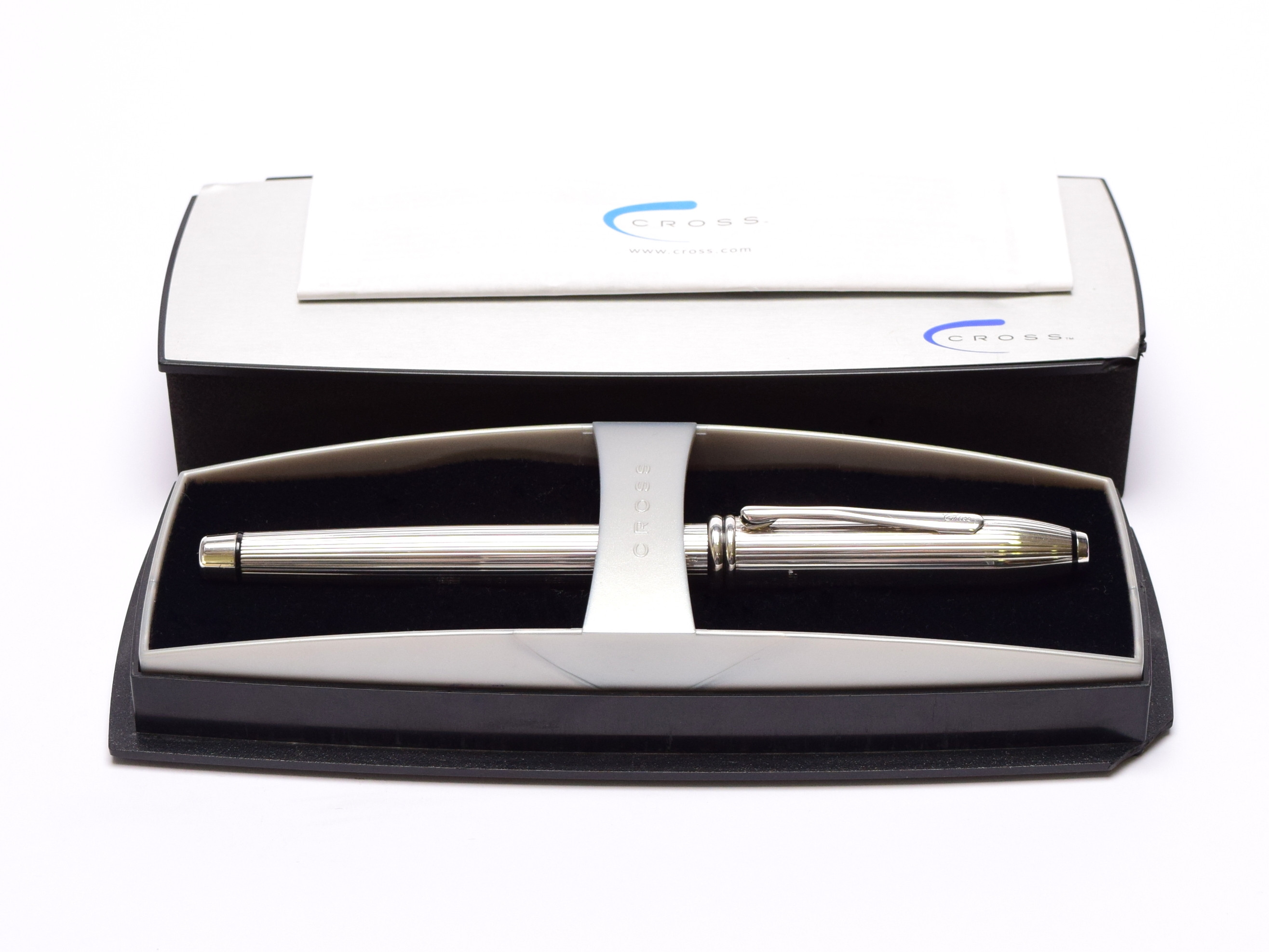 CROSS Townsend 655 Sterling Silver Oversize Rollerball Pen Made in Ireland