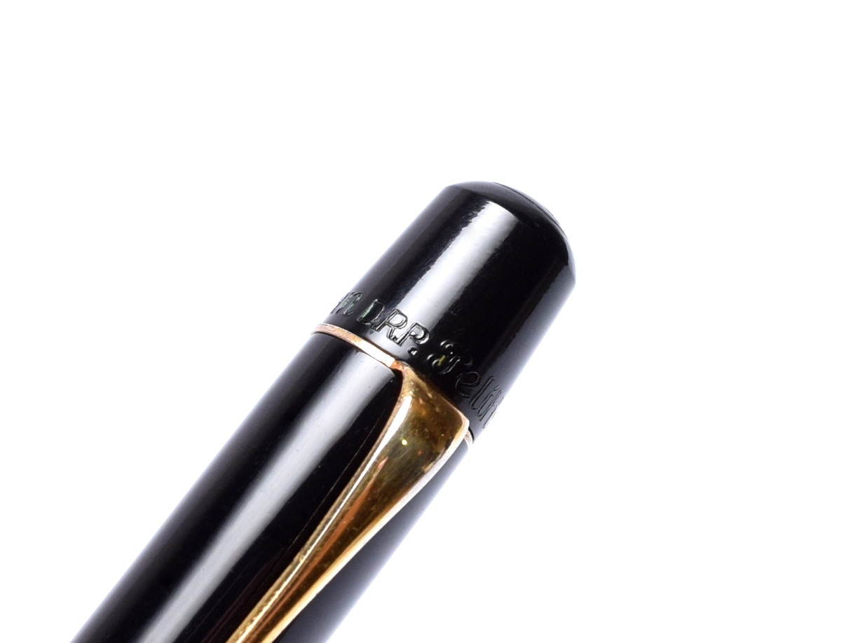 Original Never Used 1942-44 Pelikan 100N Celluloid & Ebonite Green