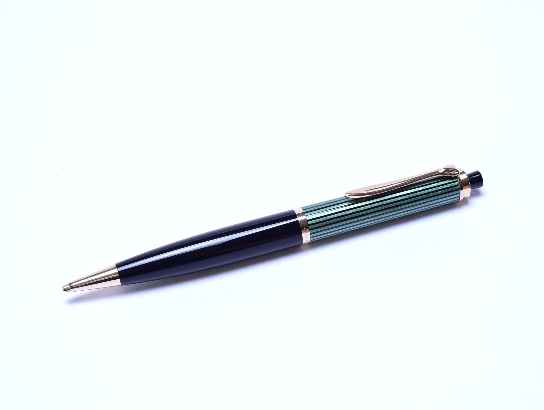 Set Stylo Plume Pelikan 400NN + 450 - Vert Avec étui Original Des Années 1950 - Plume OBB En Or 14K