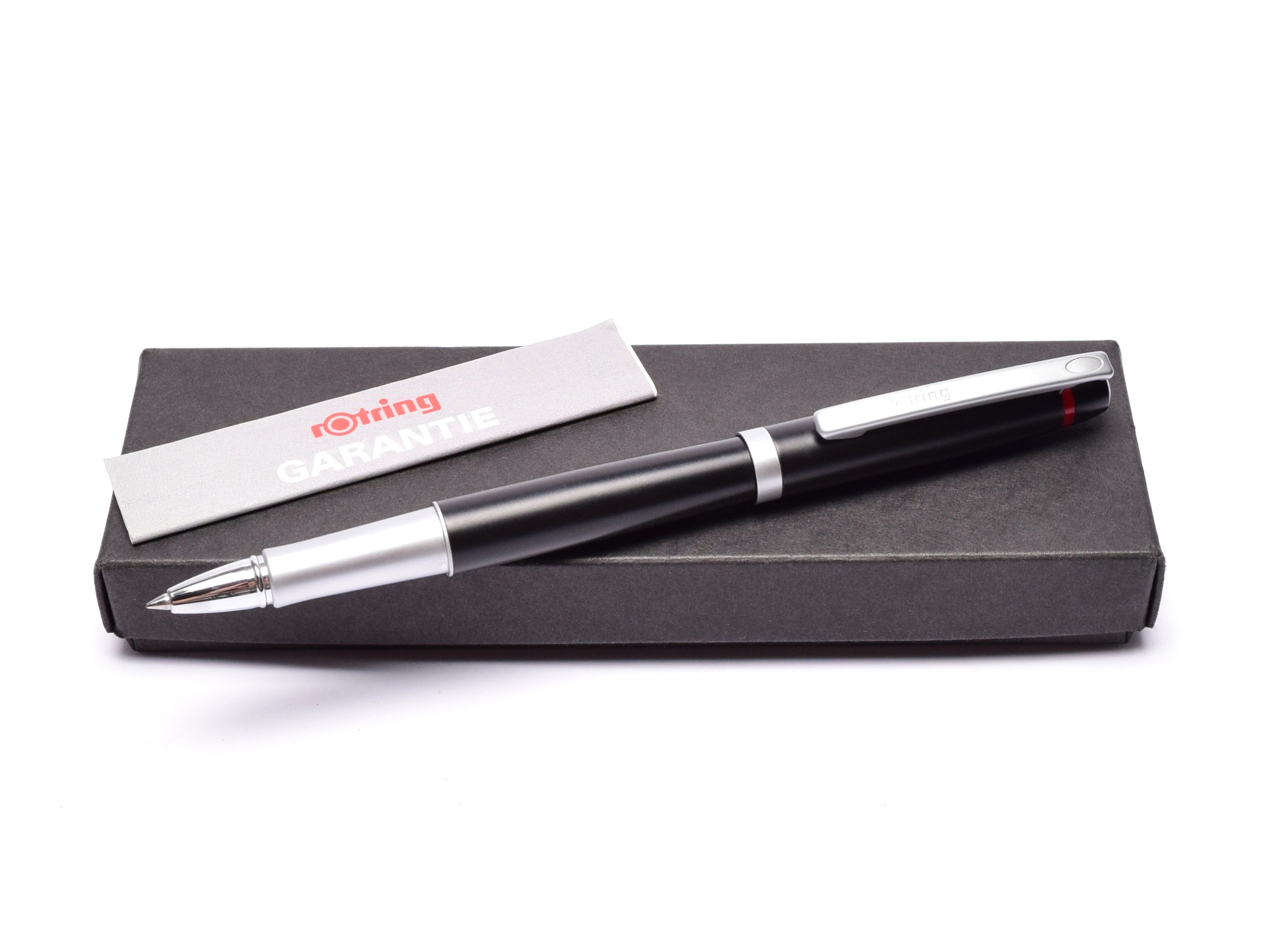 NOS New Freeway Black Metal Body Matte Satin Finish Rollerball Pen In ...