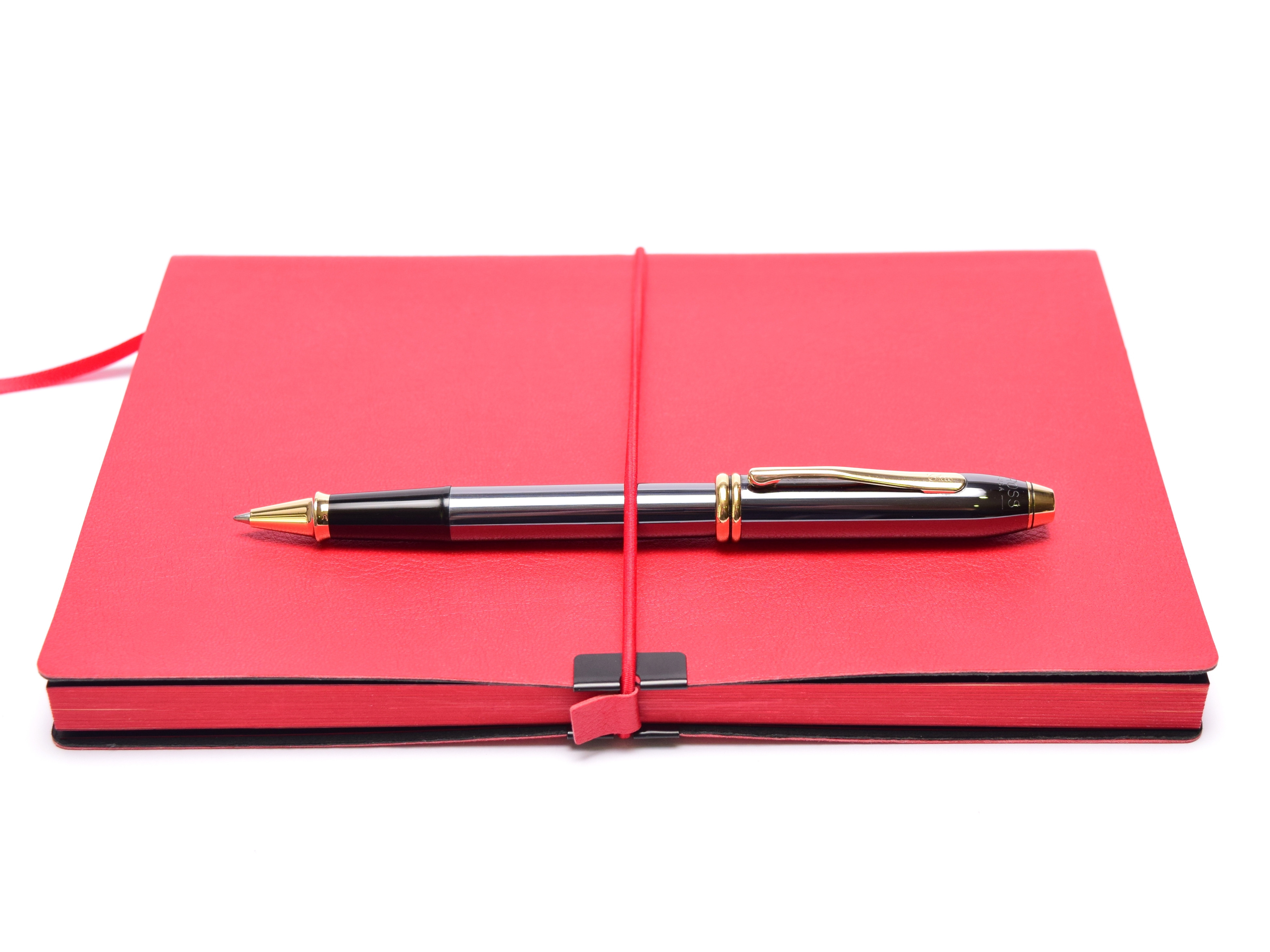 CROSS Townsend Titanium Gray Lacquer & 23K Gold Plate Rollerball Pen Made in USA in Box