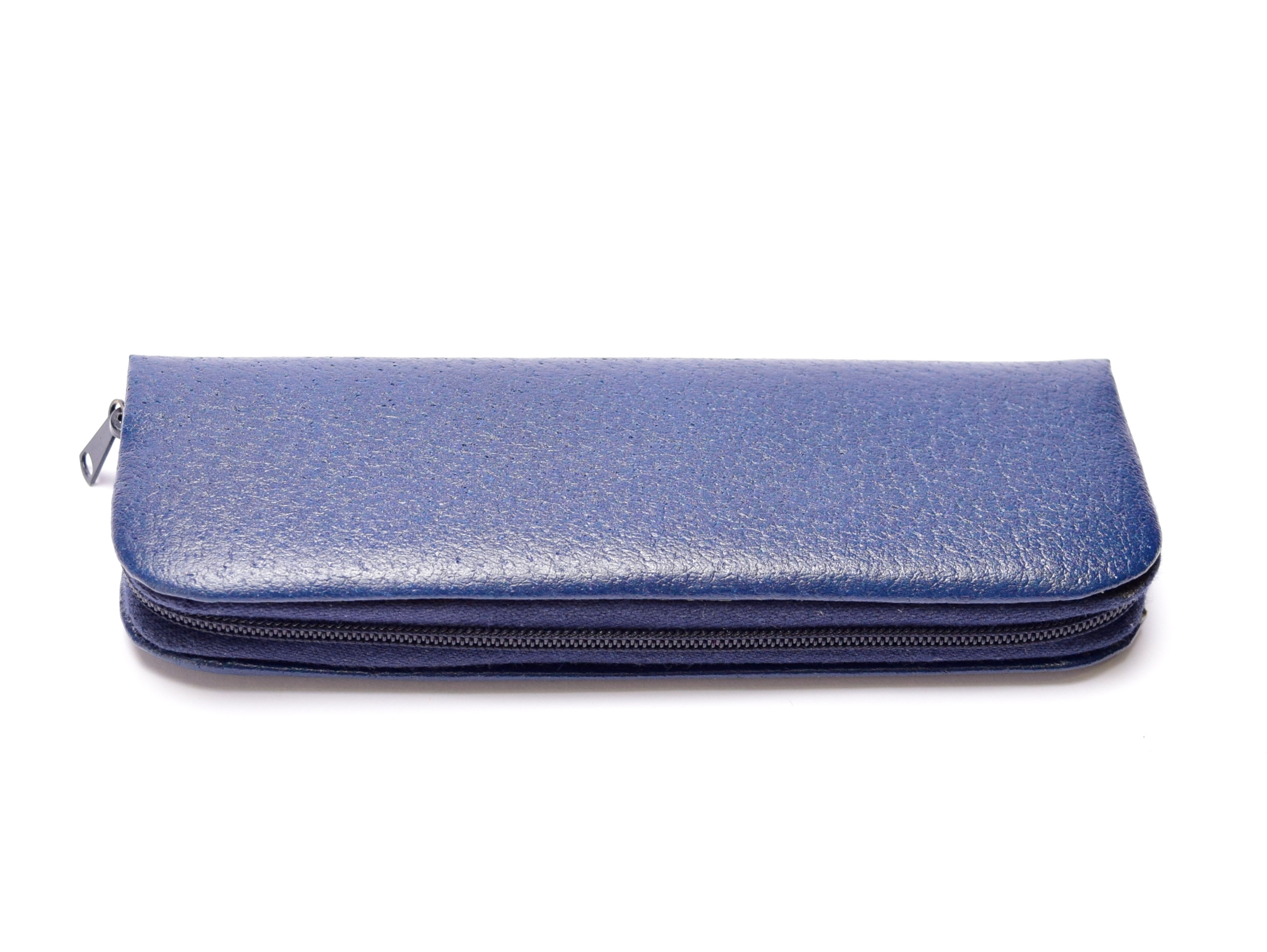 Vintage High Quality MEGA Leatherette Navy Blue Pouch for 3 Fountain ...