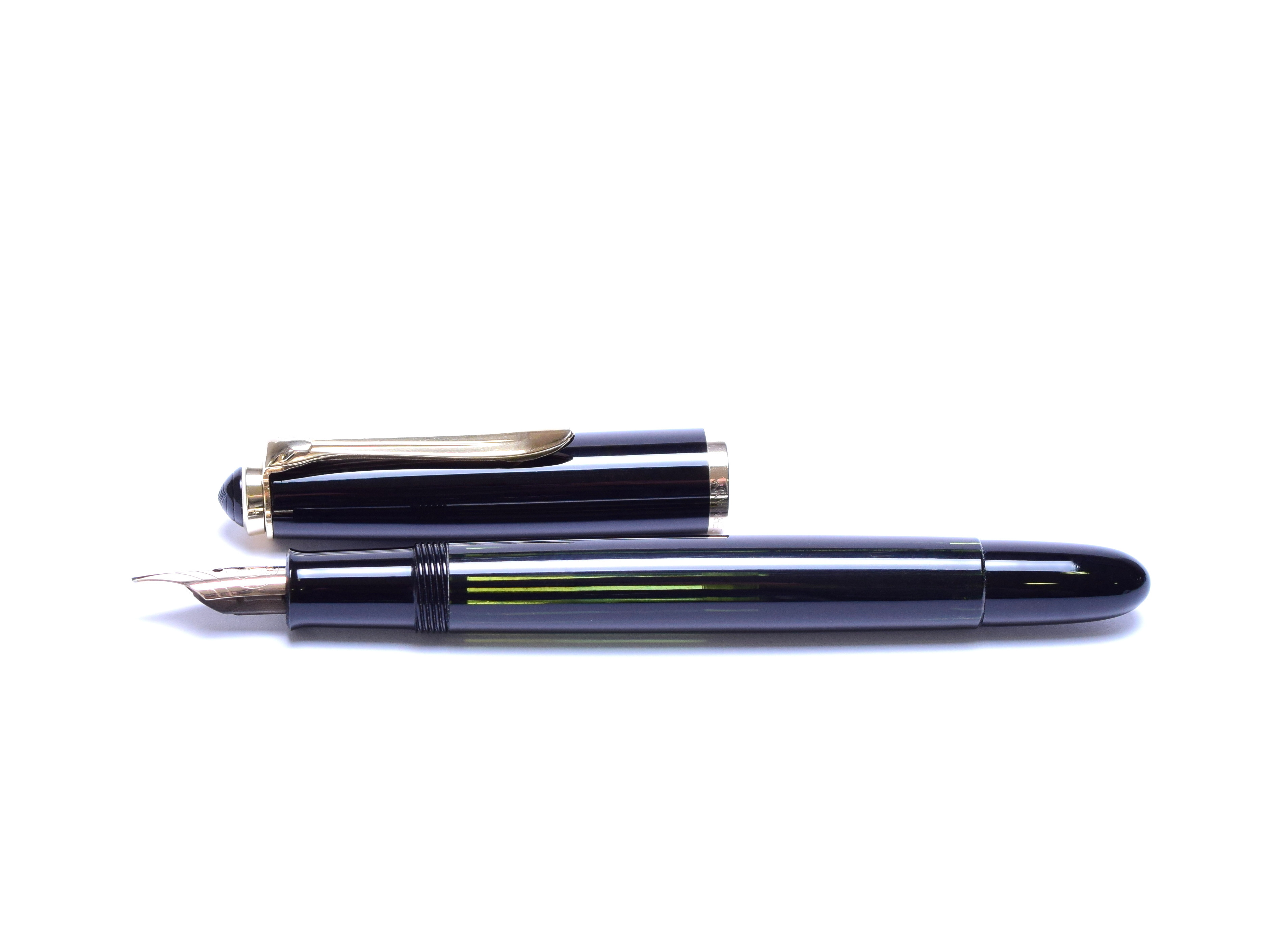 Rare Early 60's Pelikan 400NN (400) EXPORT All Tortoise Black