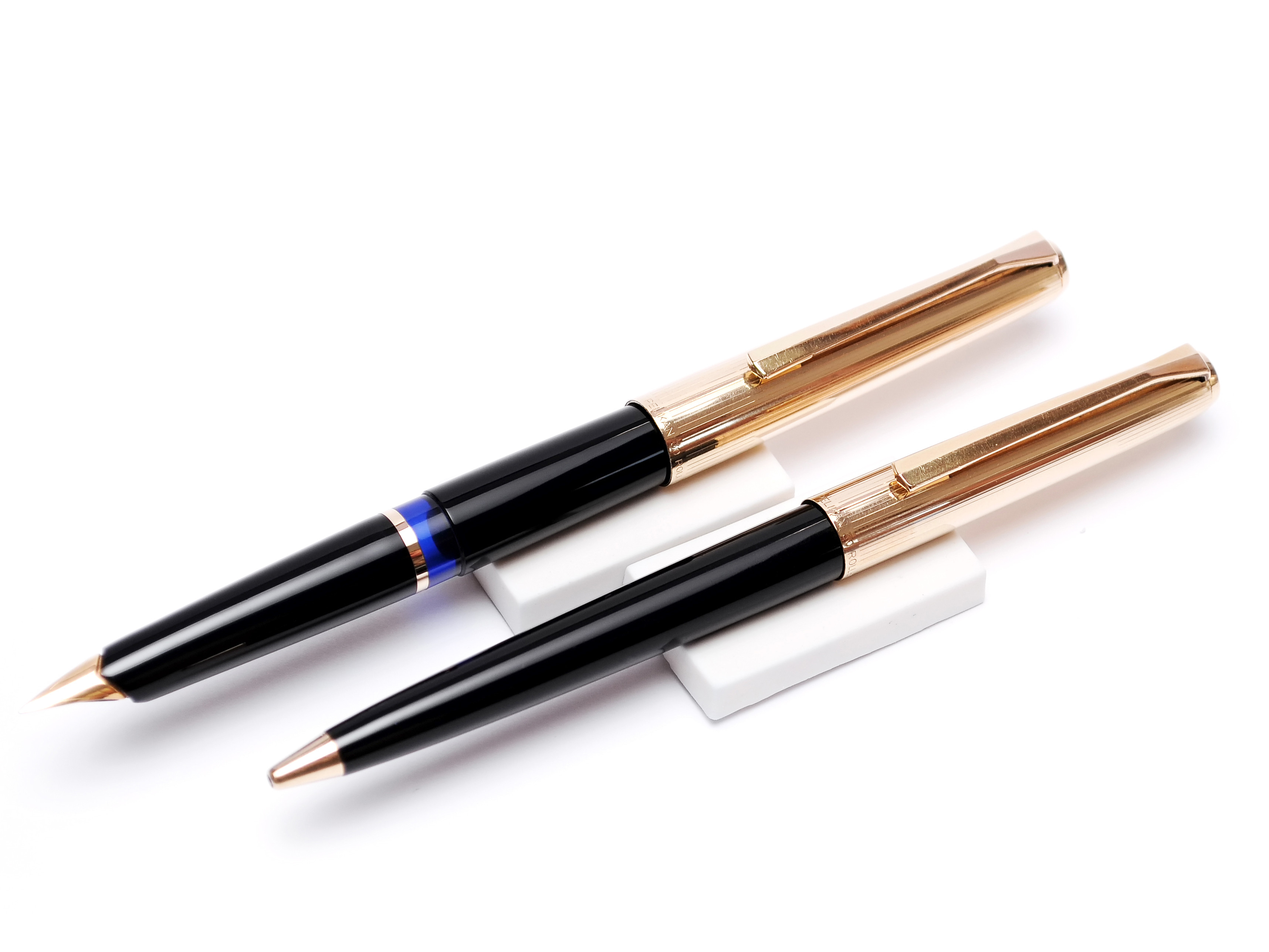 1960's New Old Stock Pelikan M30 30 Rolled Gold 14K EF Nib Fountain